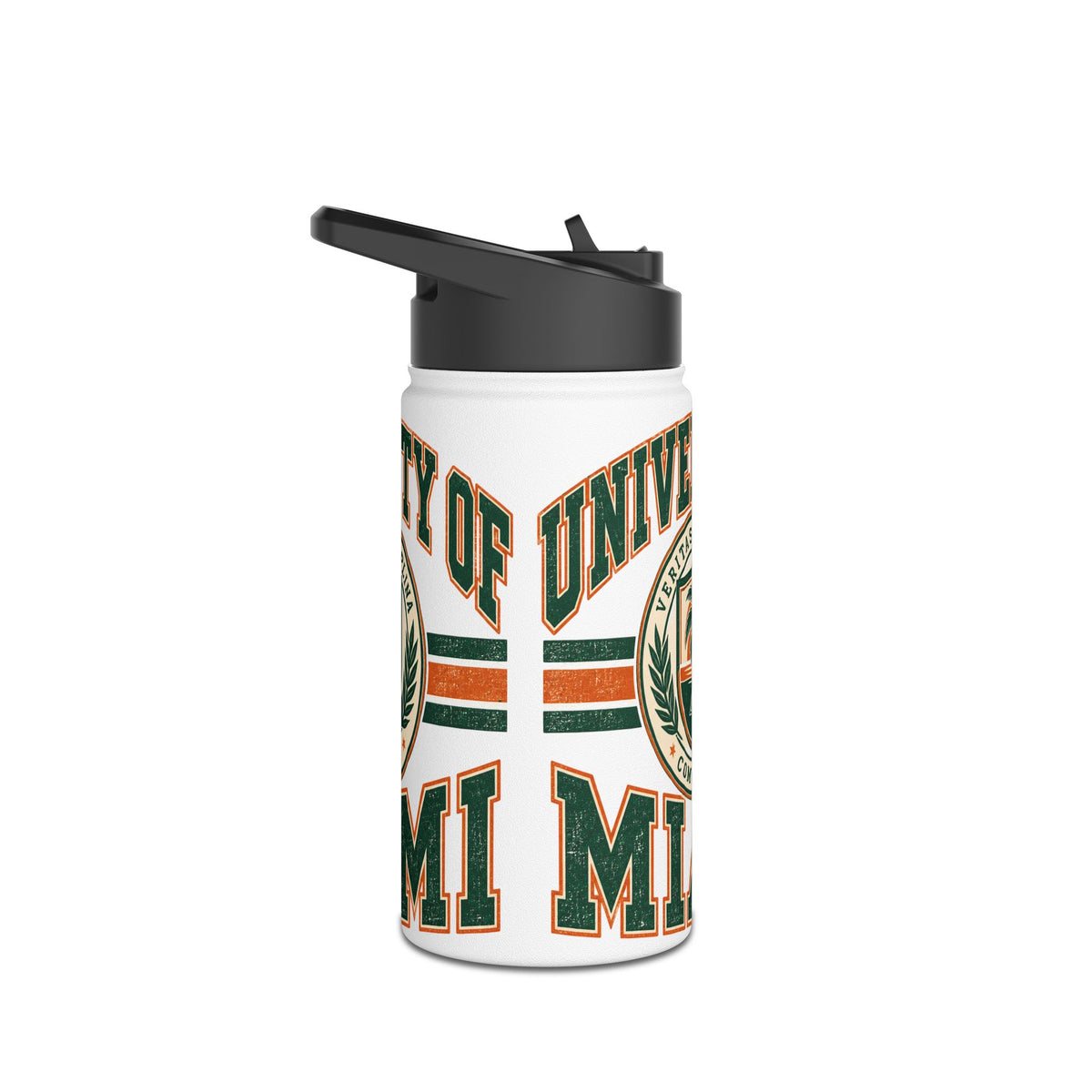 University of Miami Stainless Steel Water Bottle