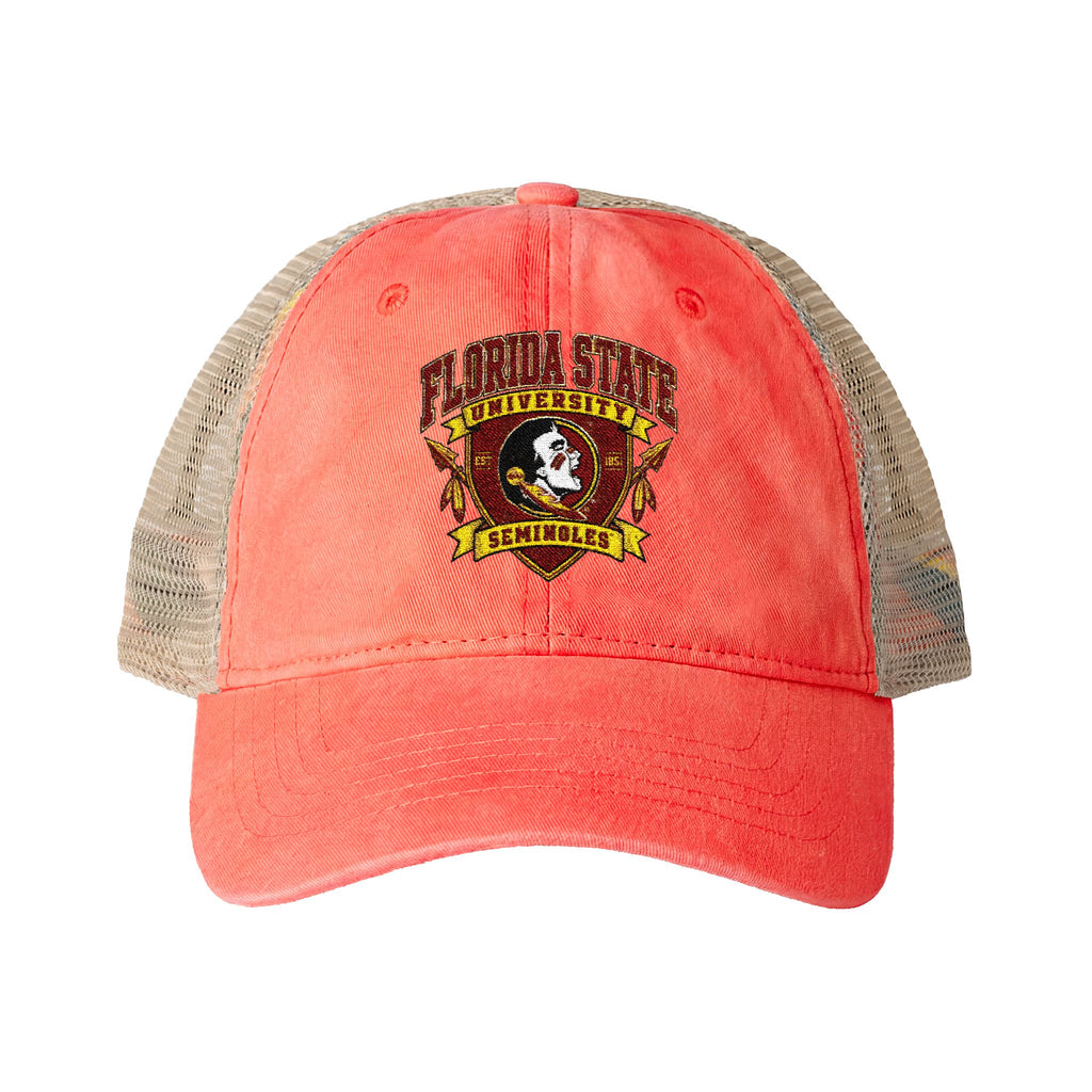 Women's Washed Mesh-Back Cap