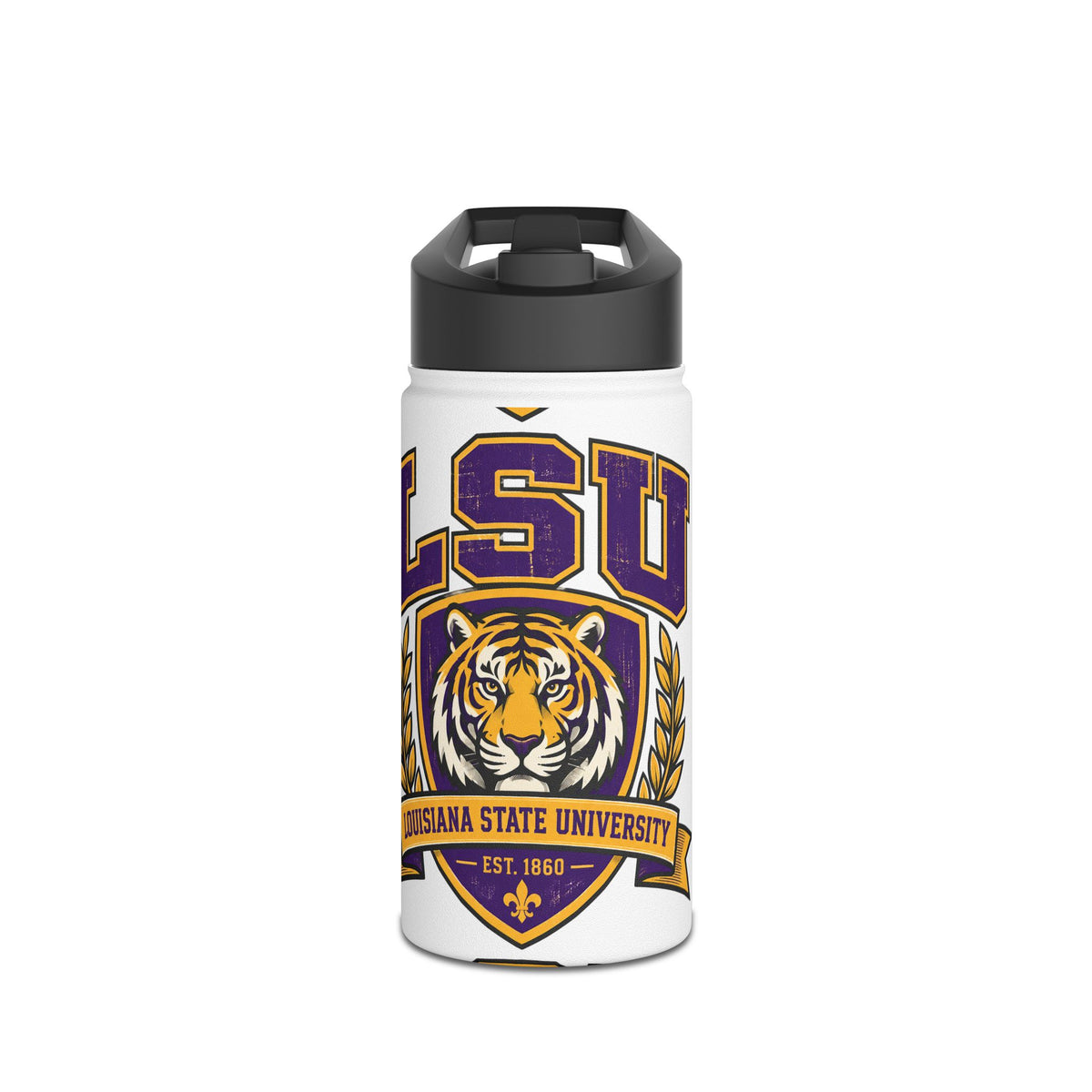 Louisiana State University Stainless Steel Water Bottle