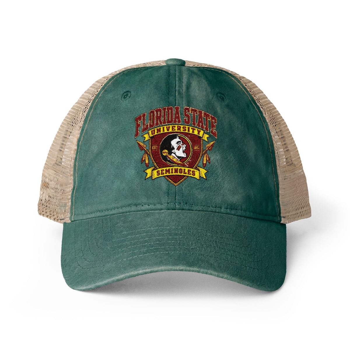 Women's Washed Mesh-Back Cap