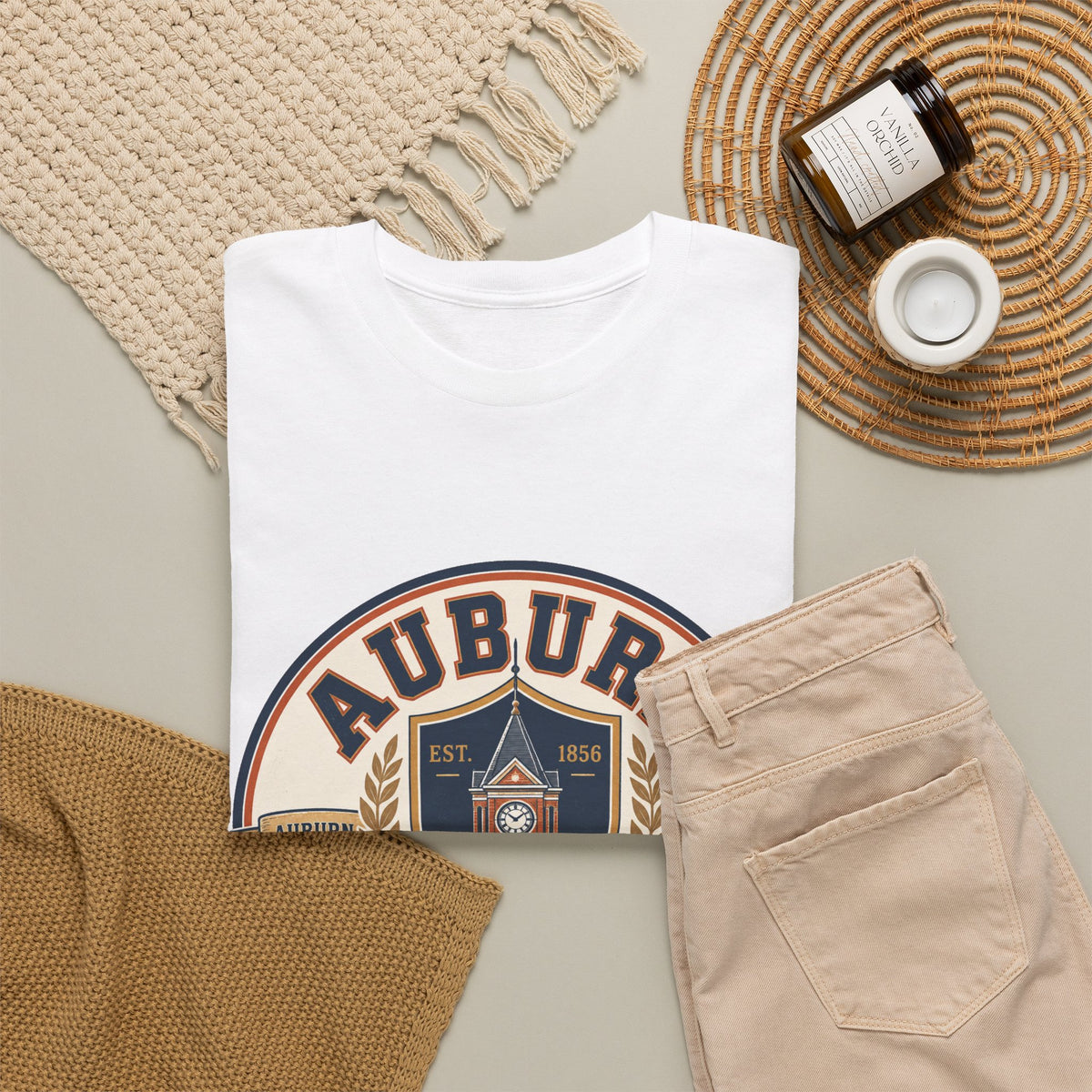 Auburn University Vintage Logo T-Shirt