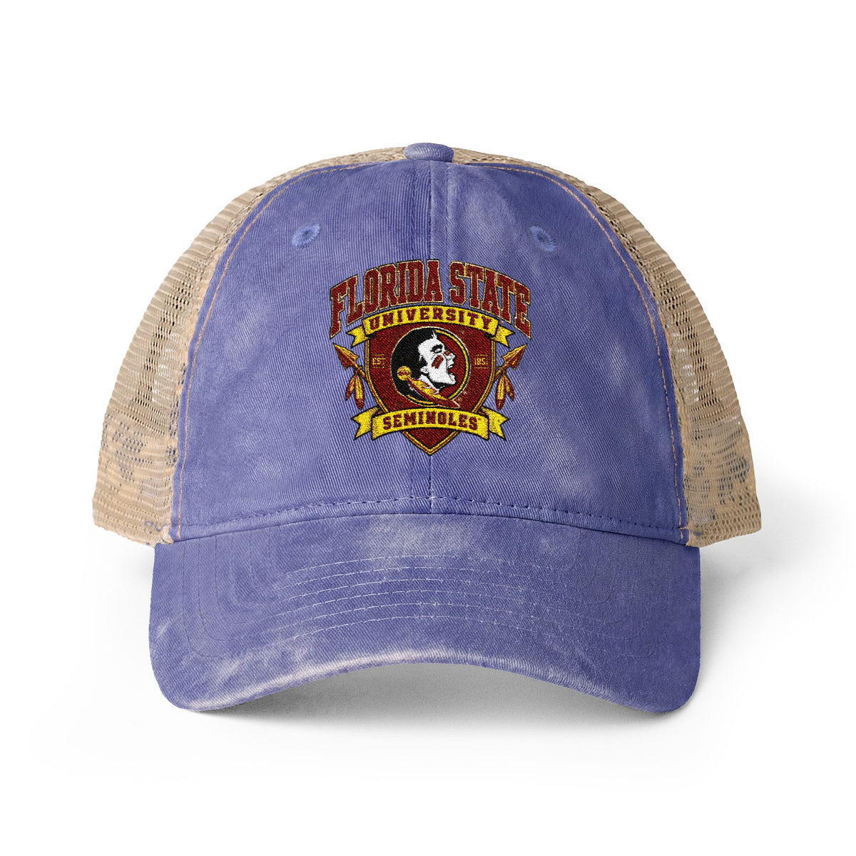 Women's Washed Mesh-Back Cap