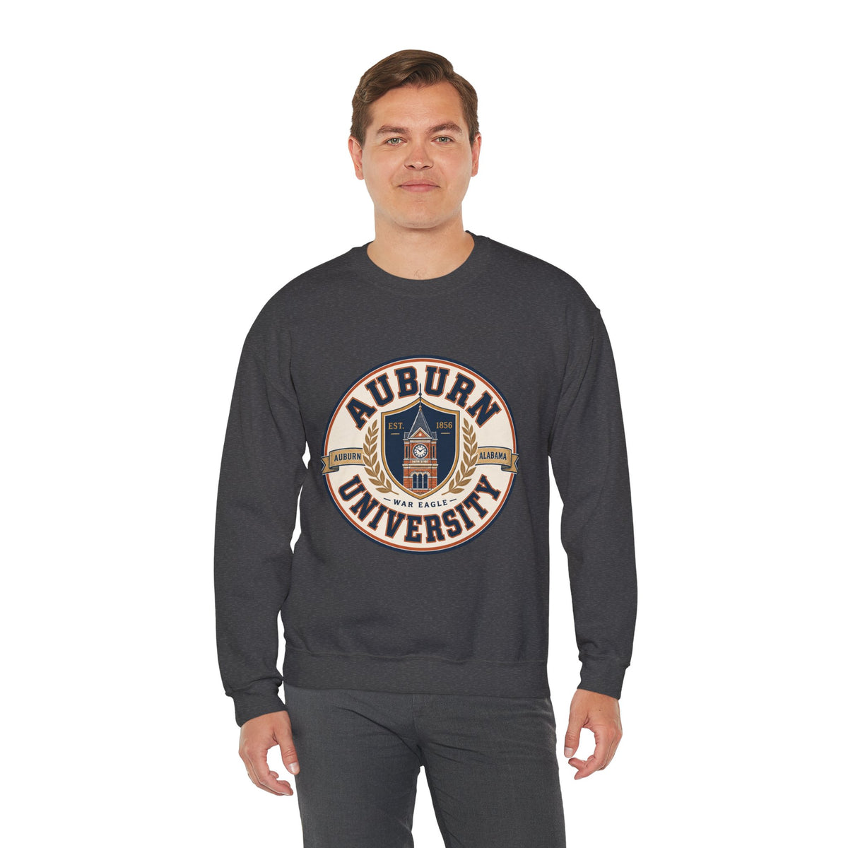 Auburn University Vintage Crest Crewneck Sweatshirt