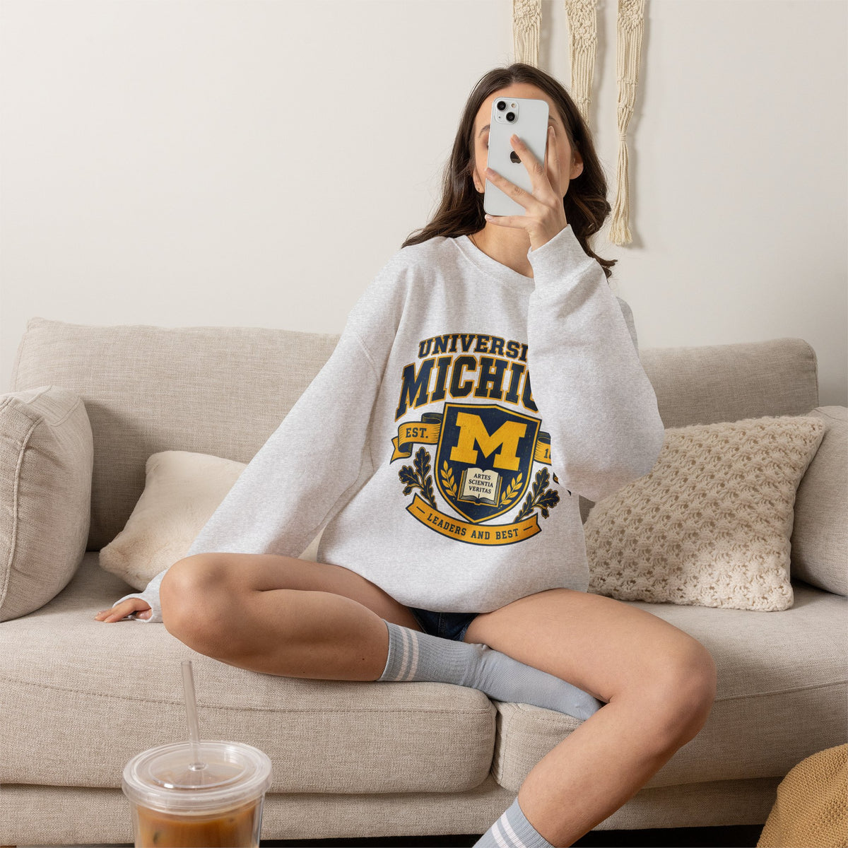 University of Michigan Crewneck Sweatshirt