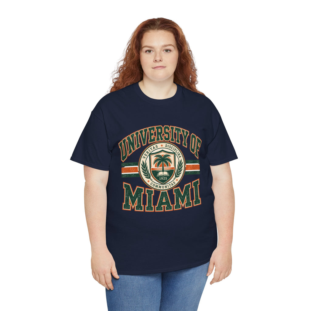 University of Miami Vintage Collegiate T-Shirt