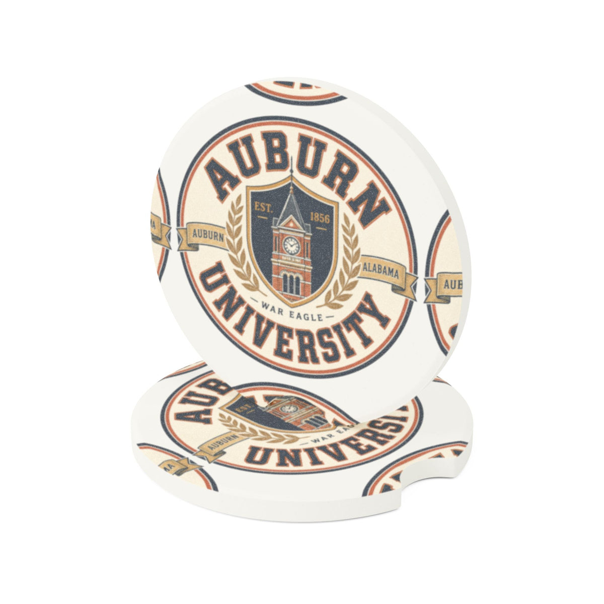 Auburn University Soapstone Car Coaster