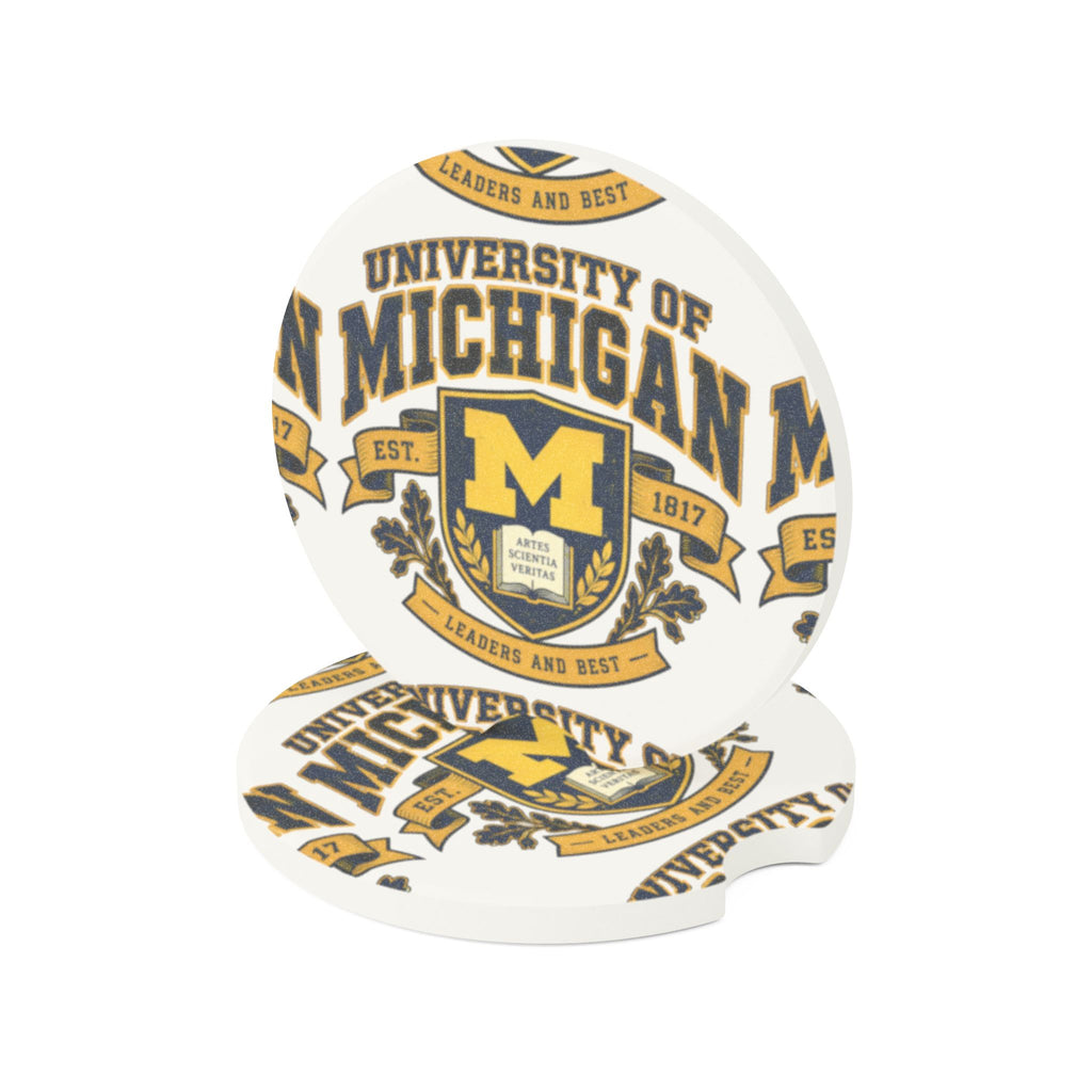 University of Michigan Soapstone Car Coaster