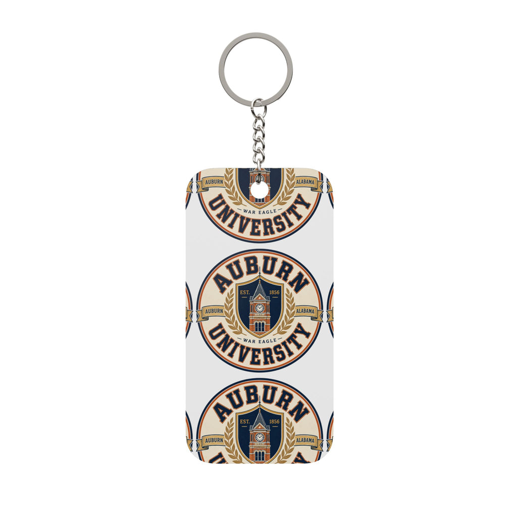 Auburn University Double-Sided Keychain Charm