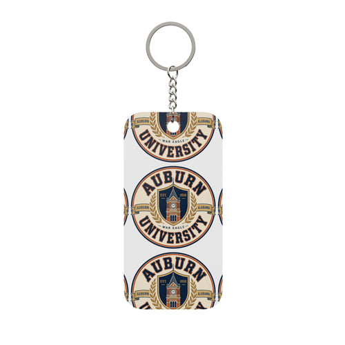 Auburn University Double-Sided Keychain Charm