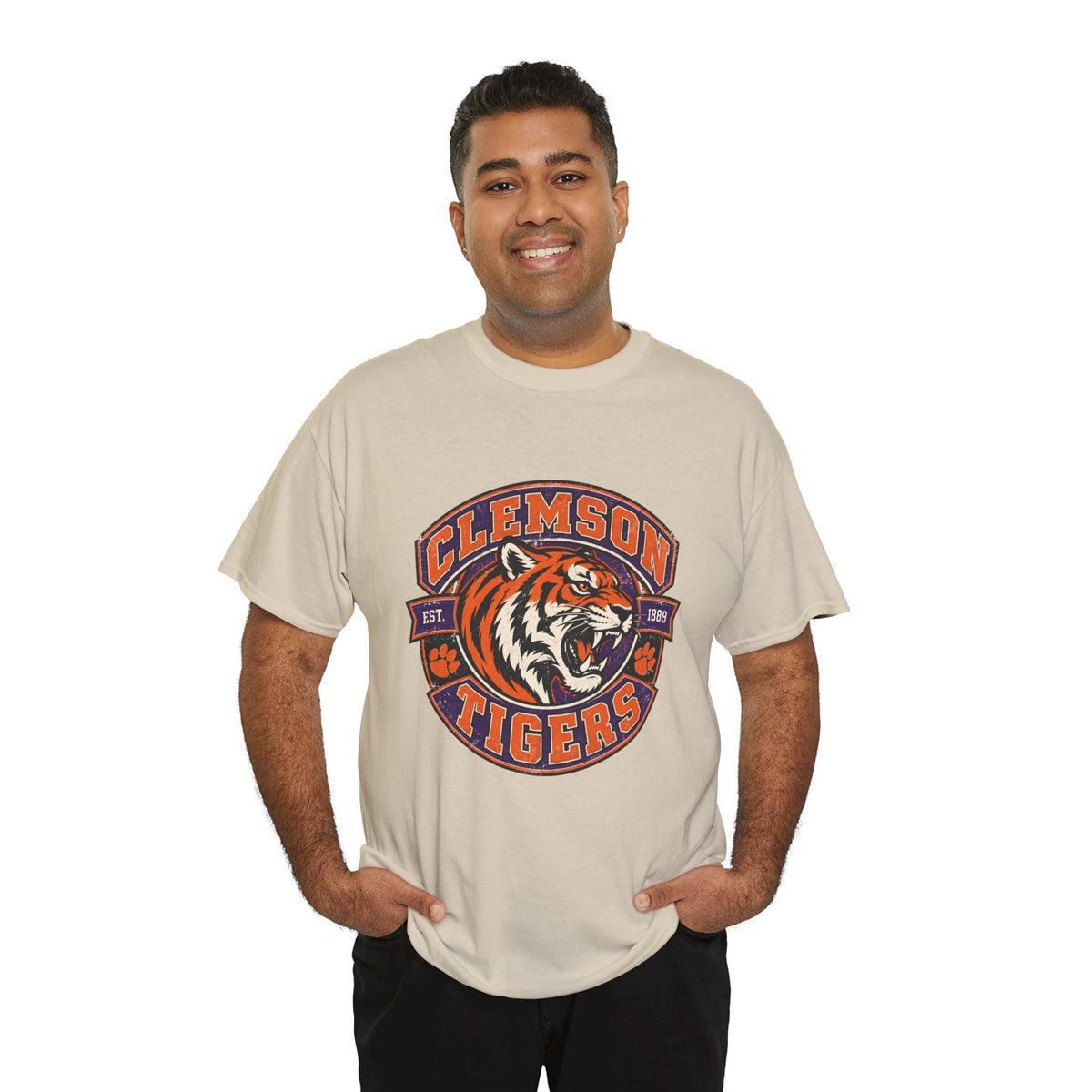 Clemson Tigers Tiger Logo T-Shirt