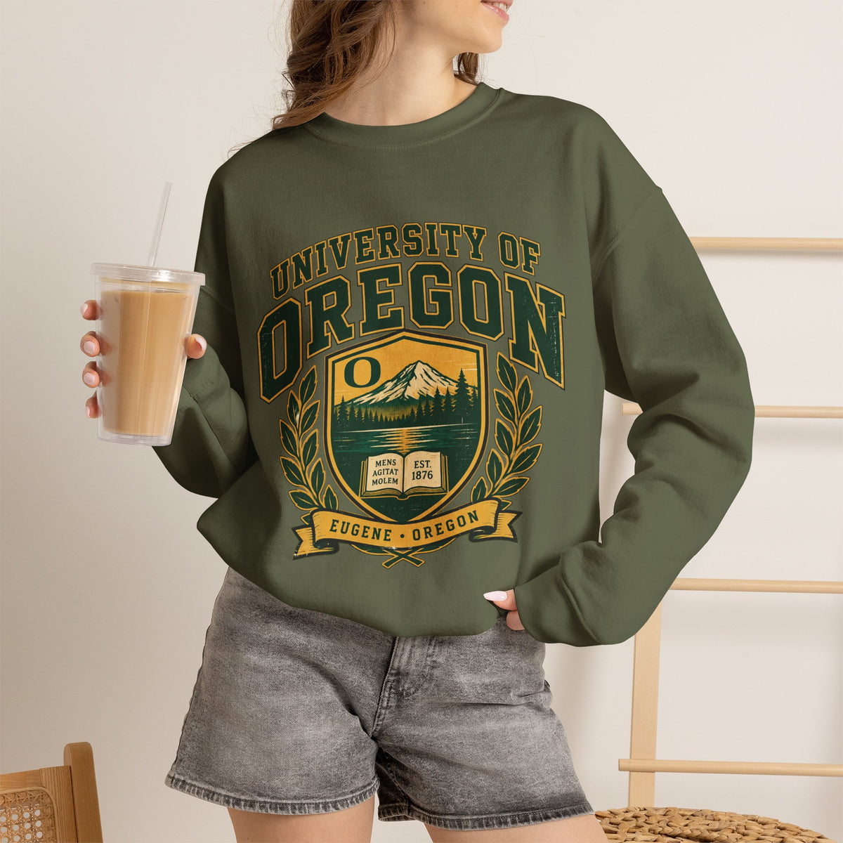 University of Oregon Crewneck Sweatshirt