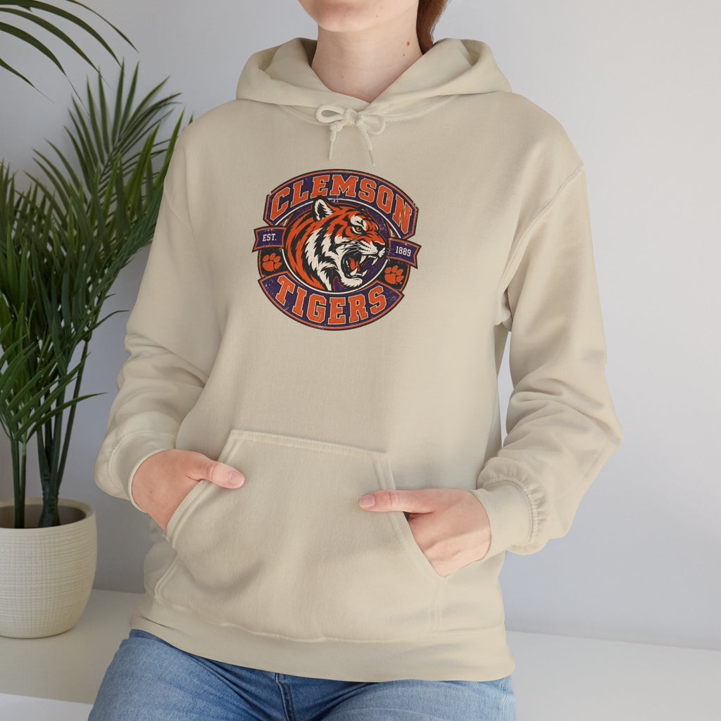Clemson Tigers Football Logo Hoodie