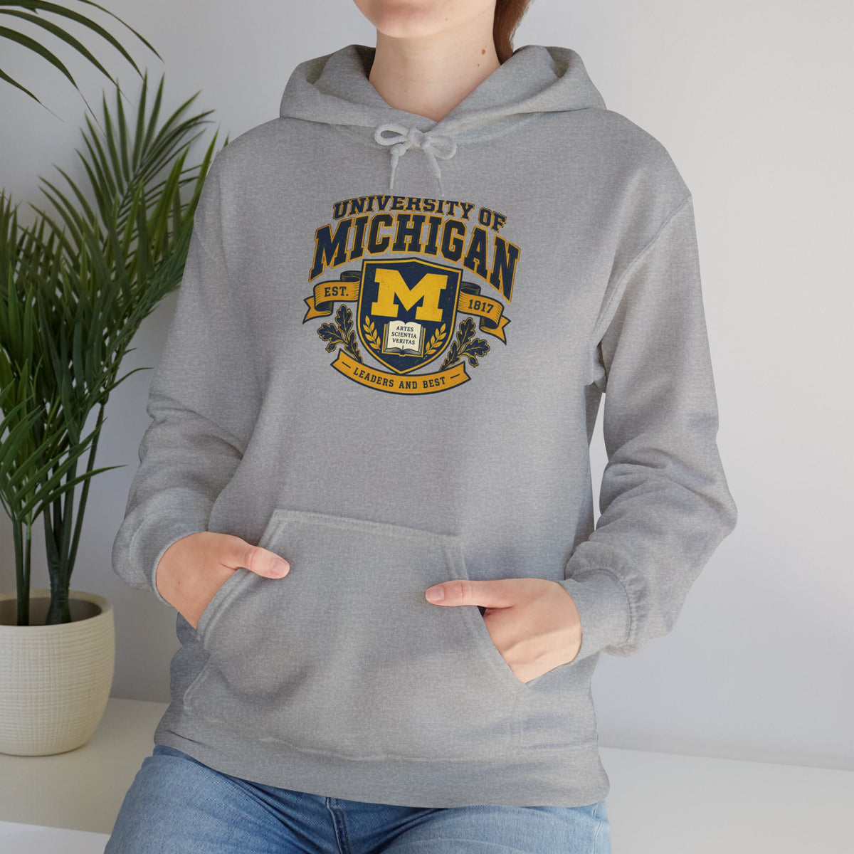 University of Michigan Wolverines Logo Hoodie