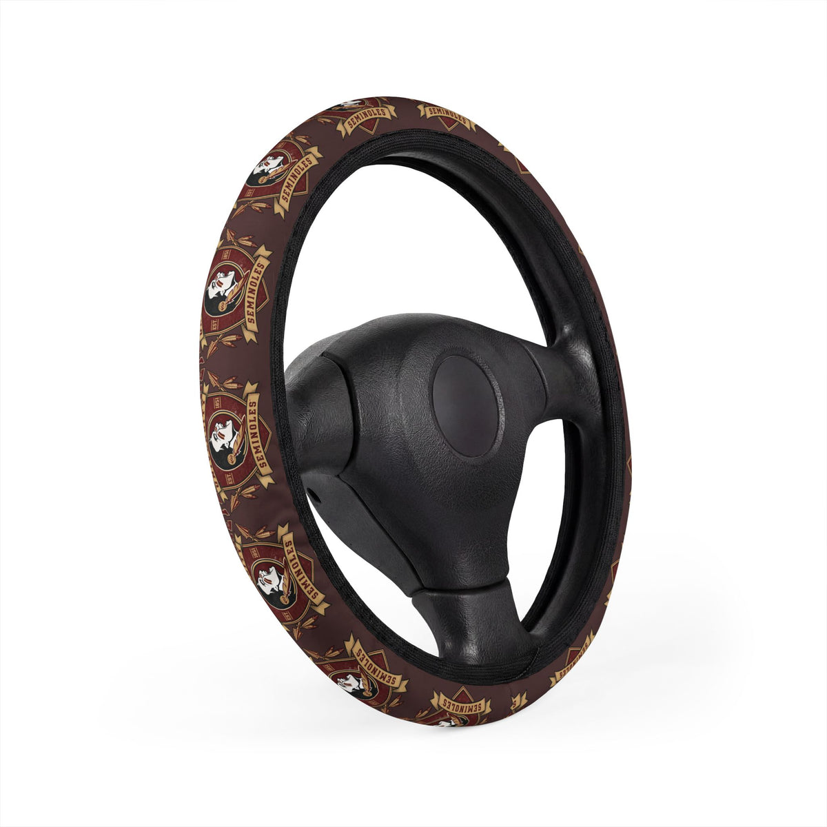 Florida State University Car Steering Wheel Cover