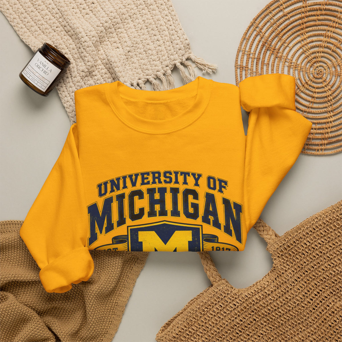 University of Michigan Crewneck Sweatshirt