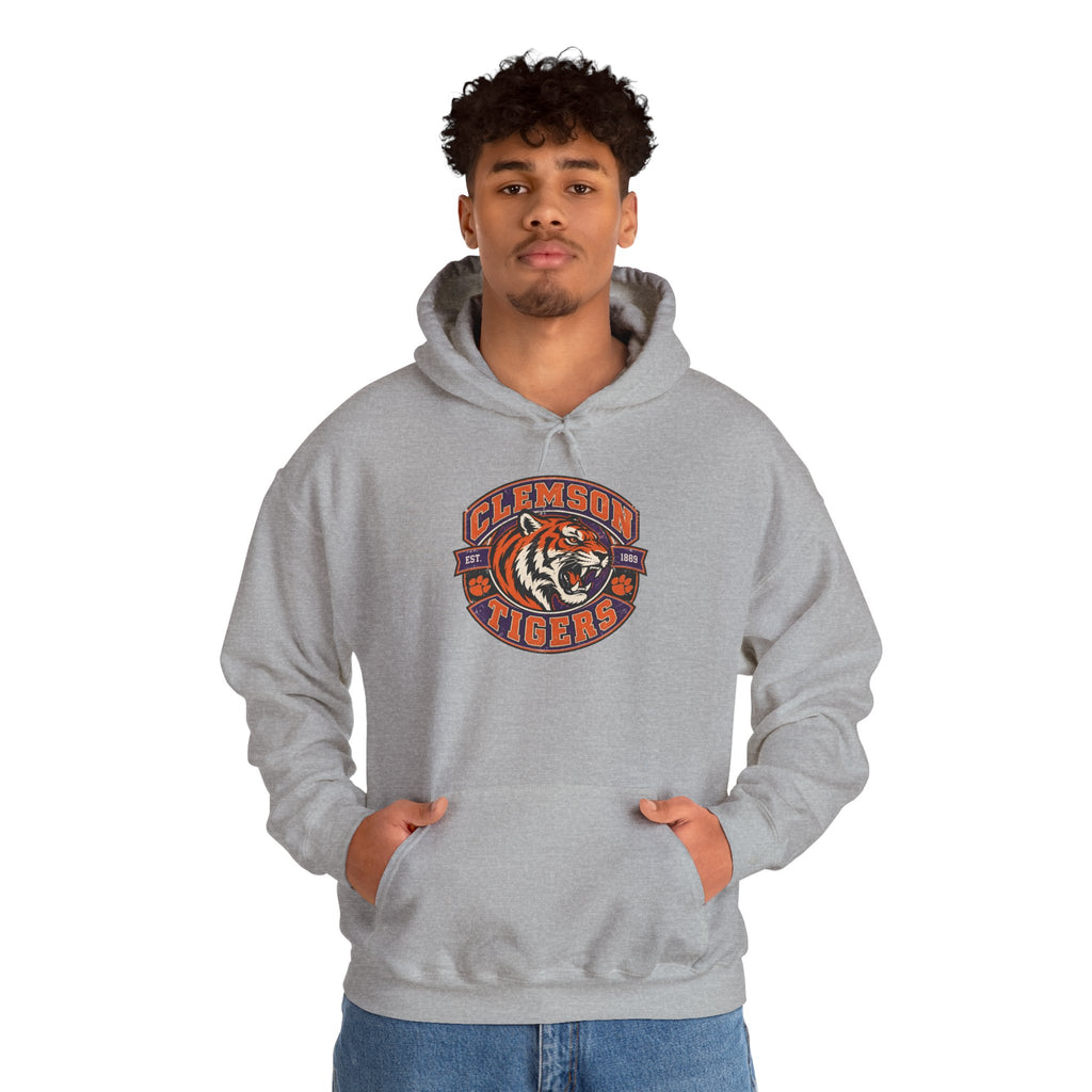 Clemson Tigers Football Logo Hoodie