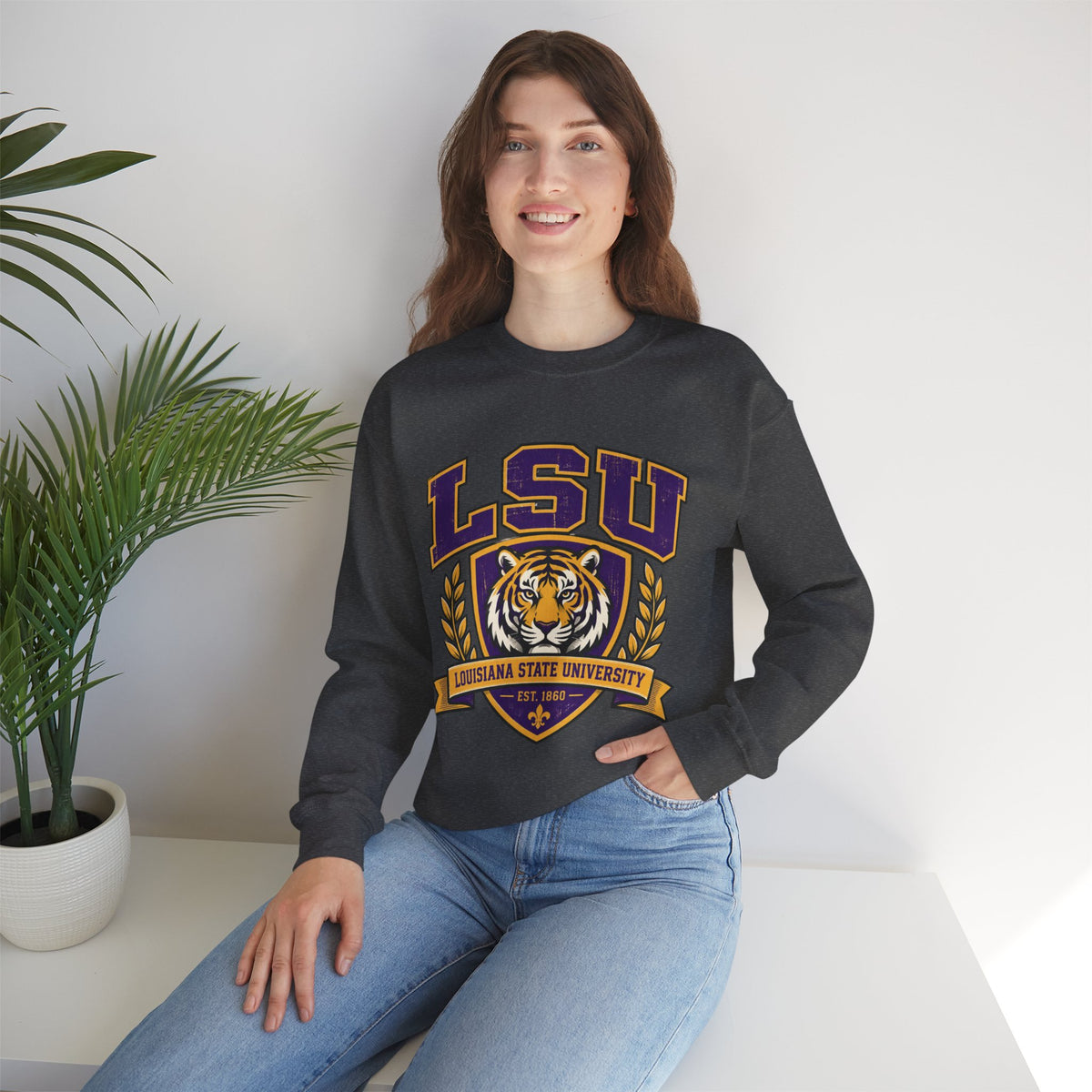 Louisiana State University Crewneck Sweatshirt