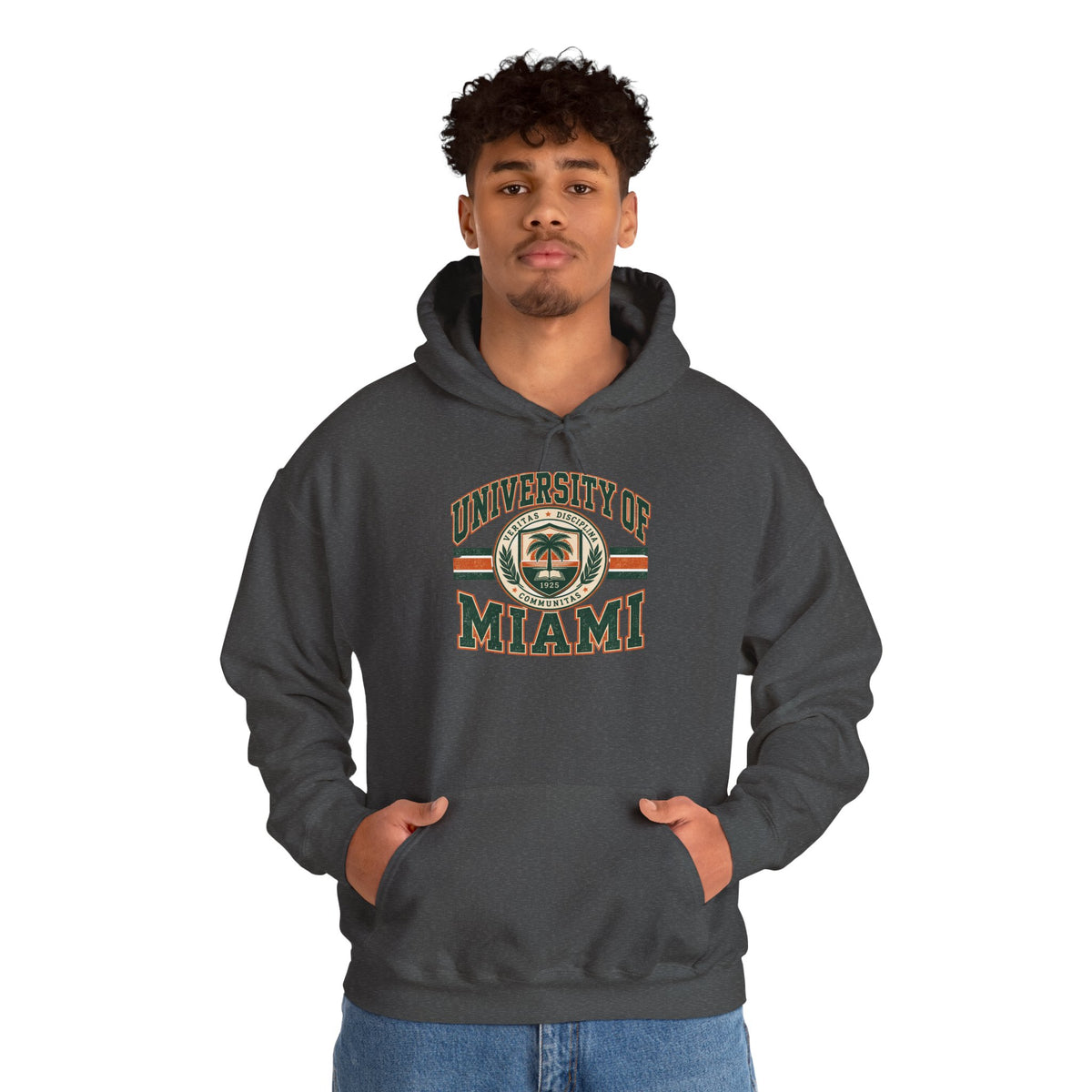 University of Miami College Logo Hoodie