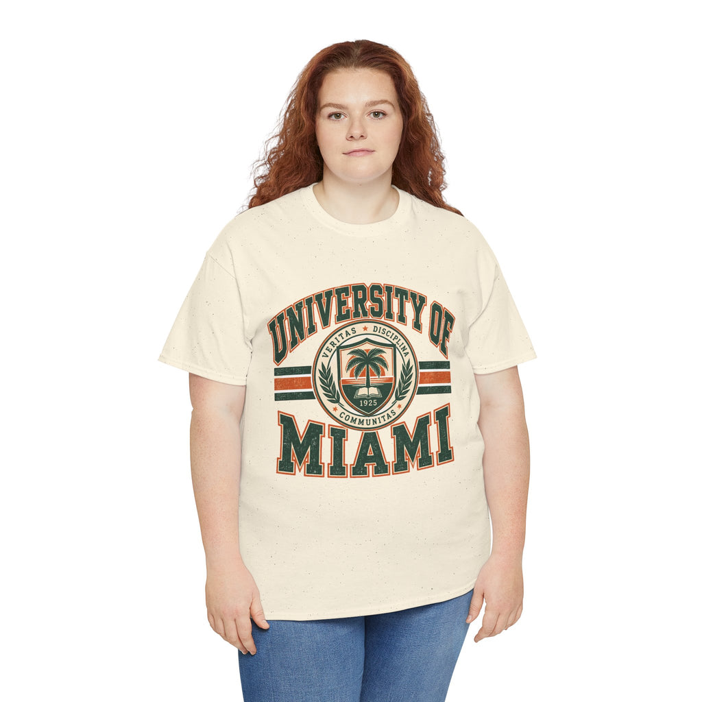 University of Miami Vintage Collegiate T-Shirt