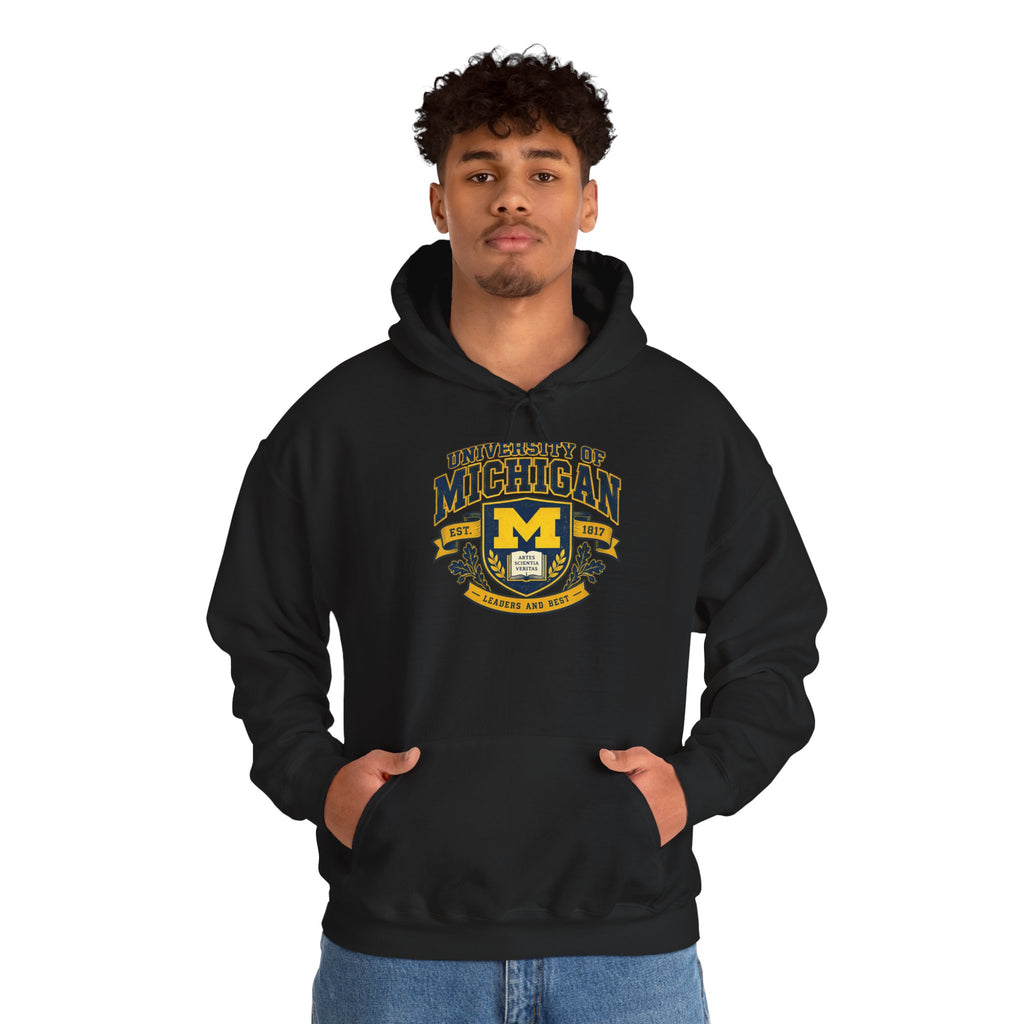 University of Michigan Wolverines Logo Hoodie