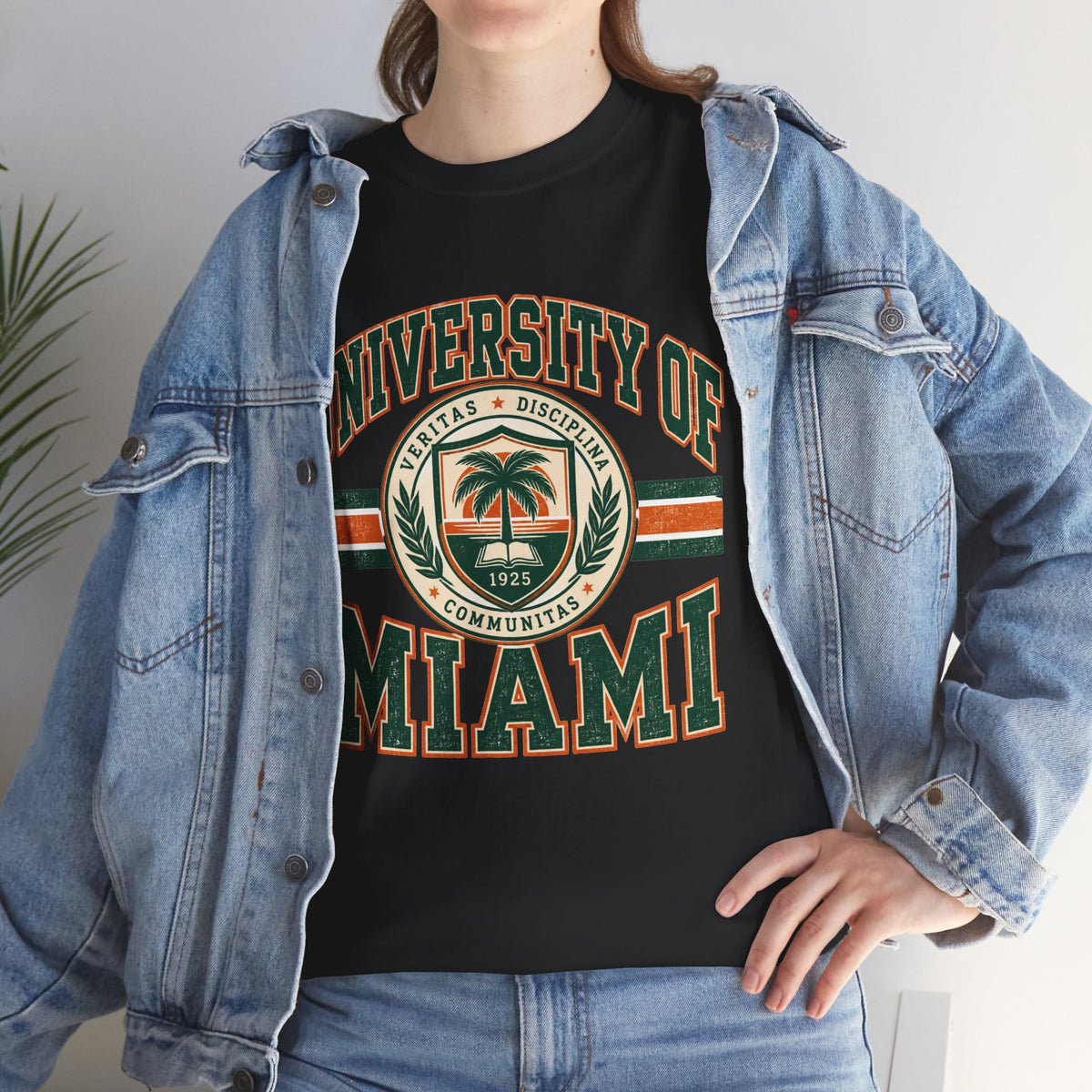 University of Miami Vintage Collegiate T-Shirt