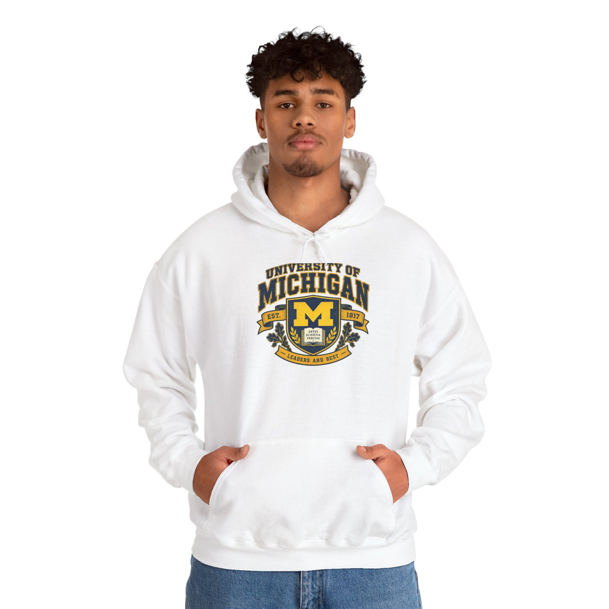 University of Michigan Wolverines Logo Hoodie