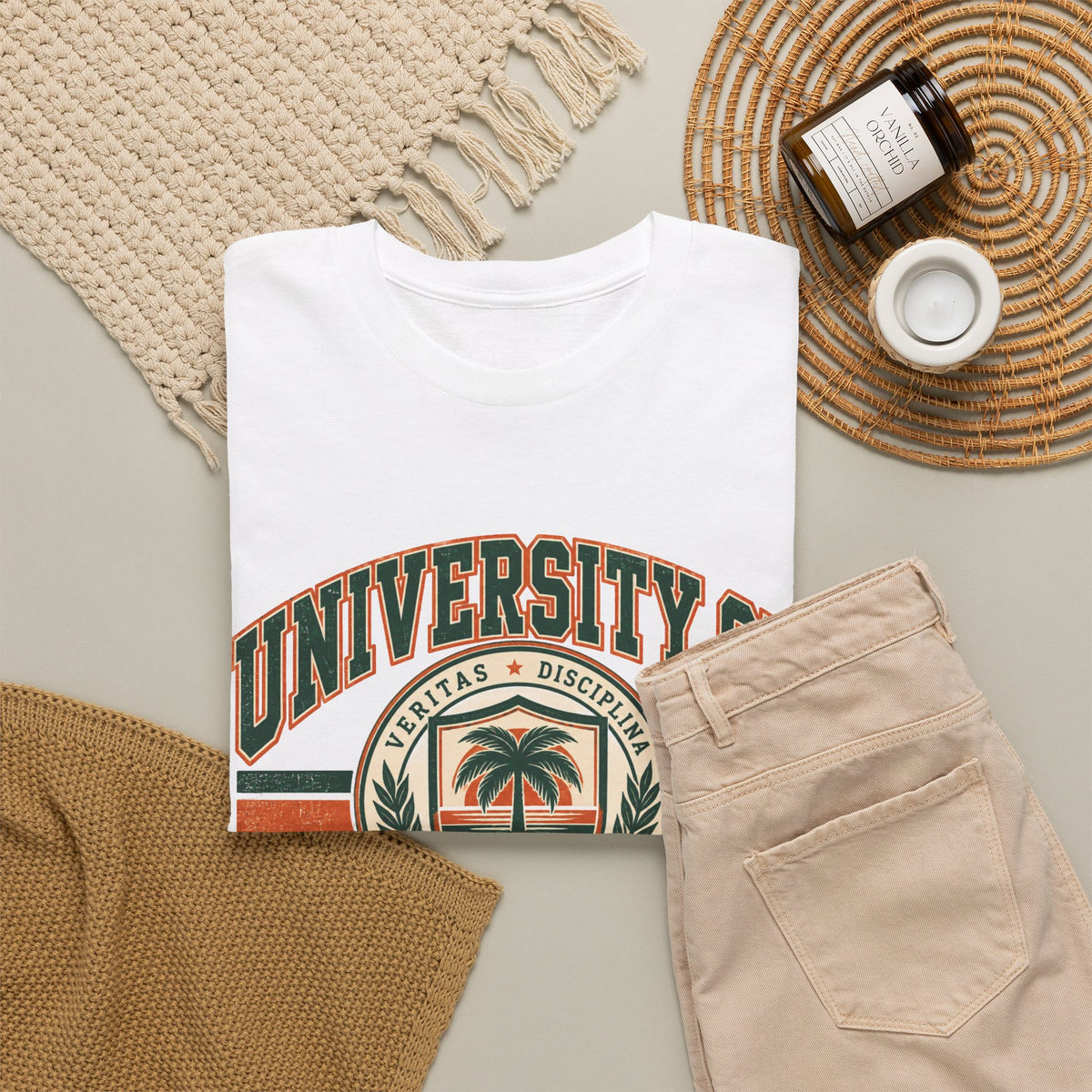 University of Miami Vintage Collegiate T-Shirt