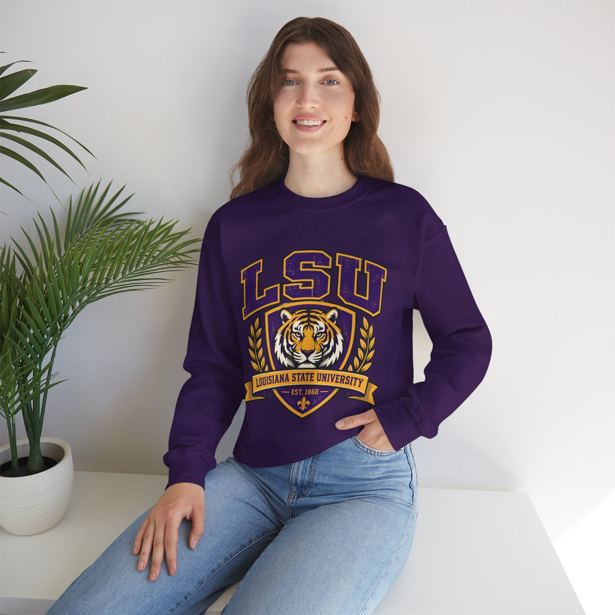 Louisiana State University Crewneck Sweatshirt
