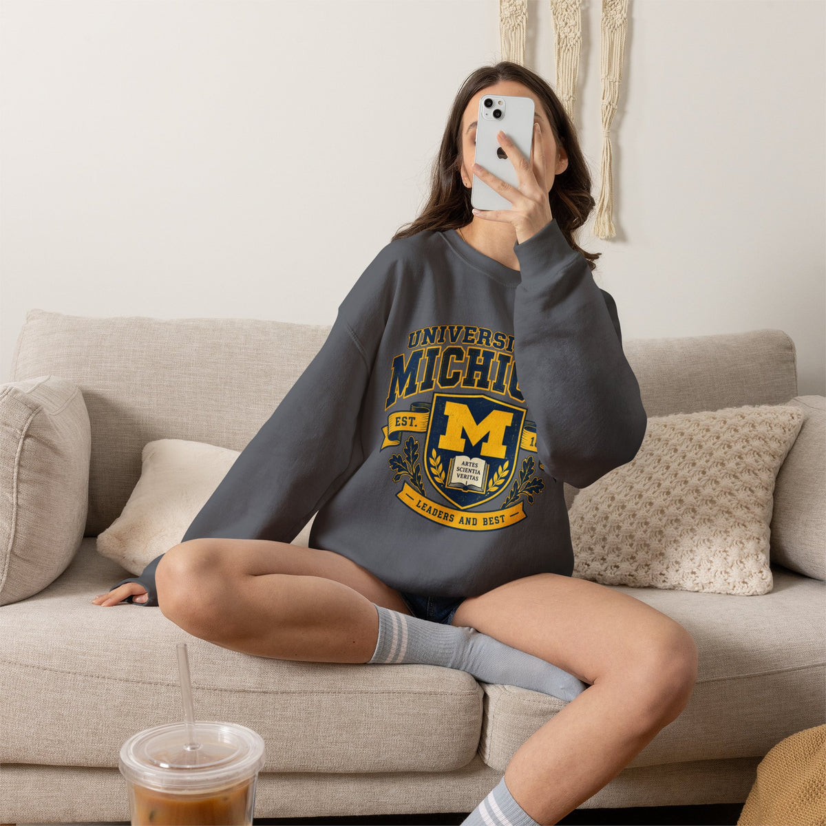 University of Michigan Crewneck Sweatshirt