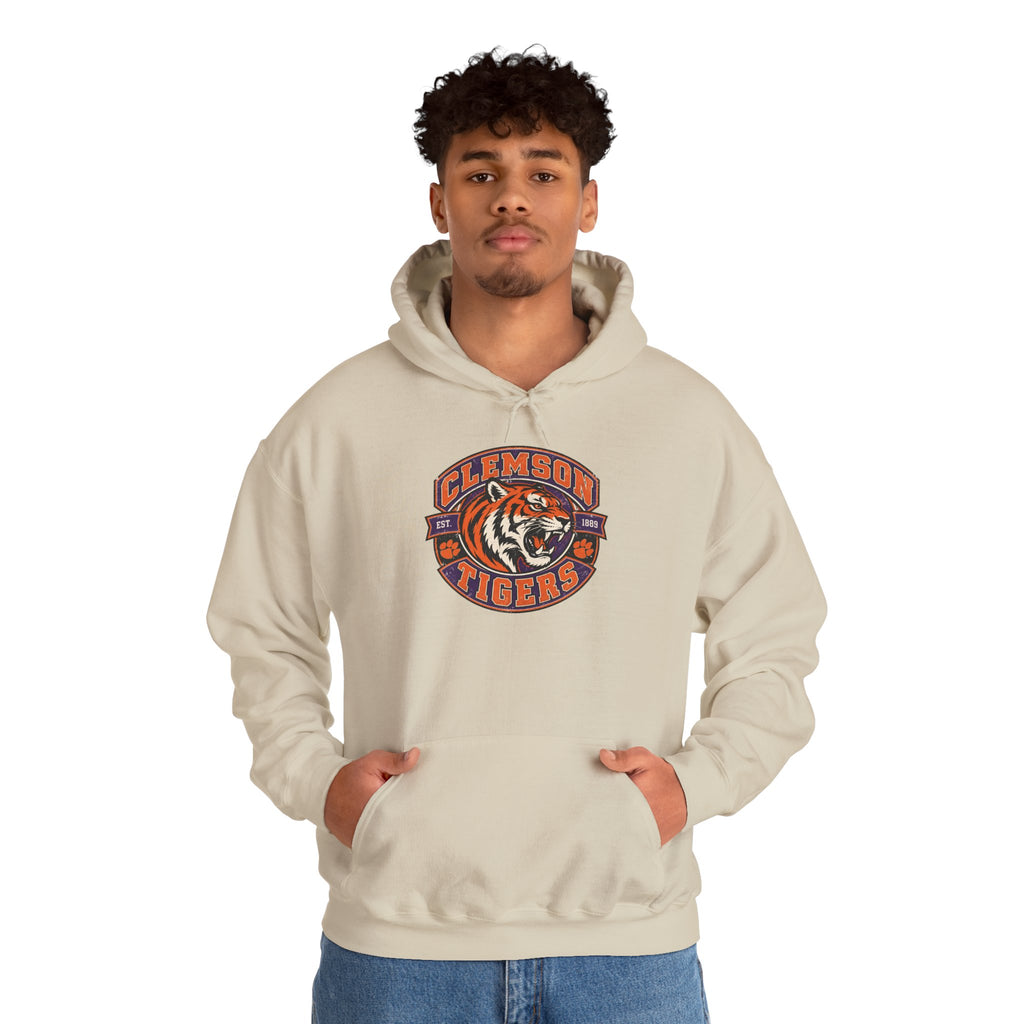 Clemson Tigers Football Logo Hoodie