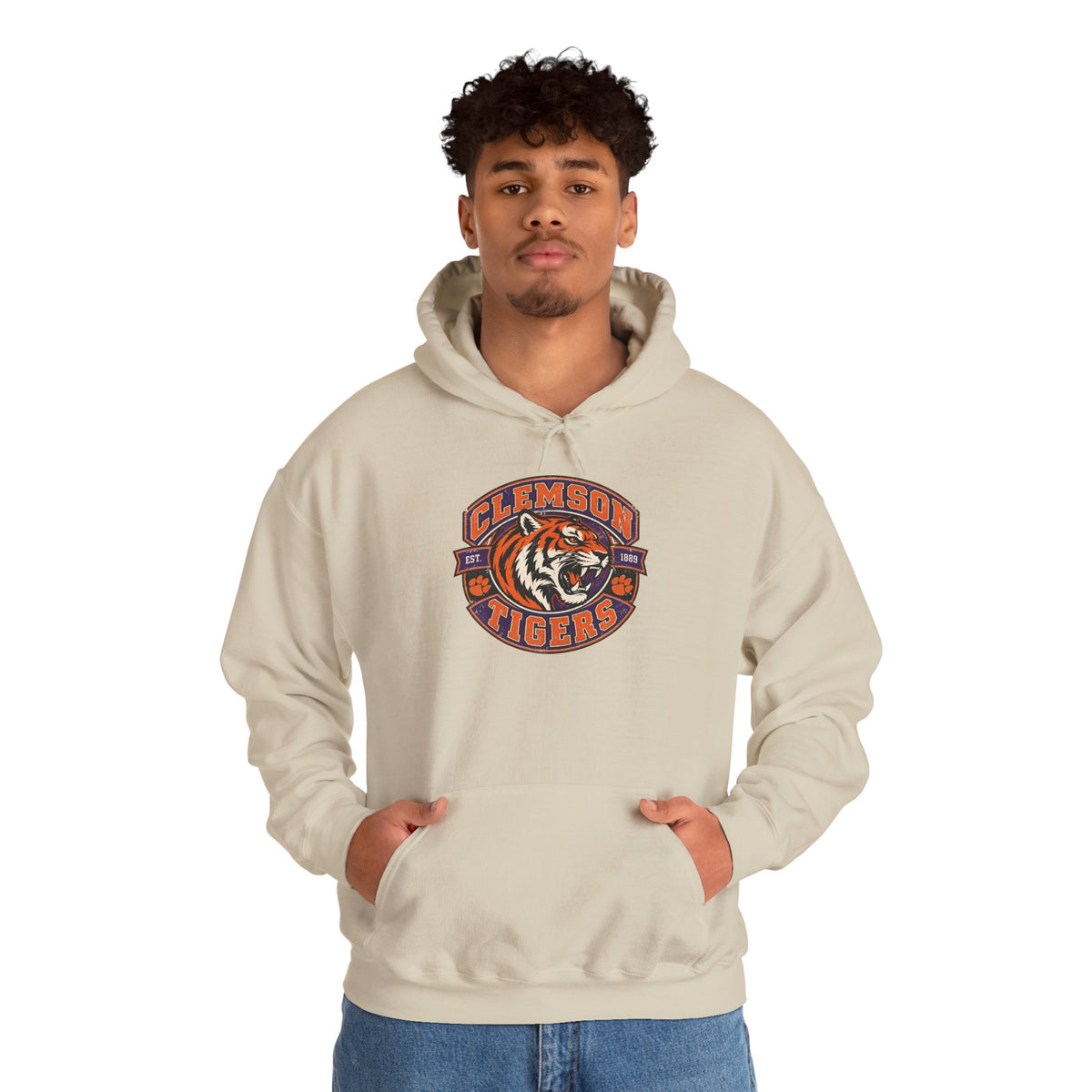 Clemson Tigers Football Logo Hoodie