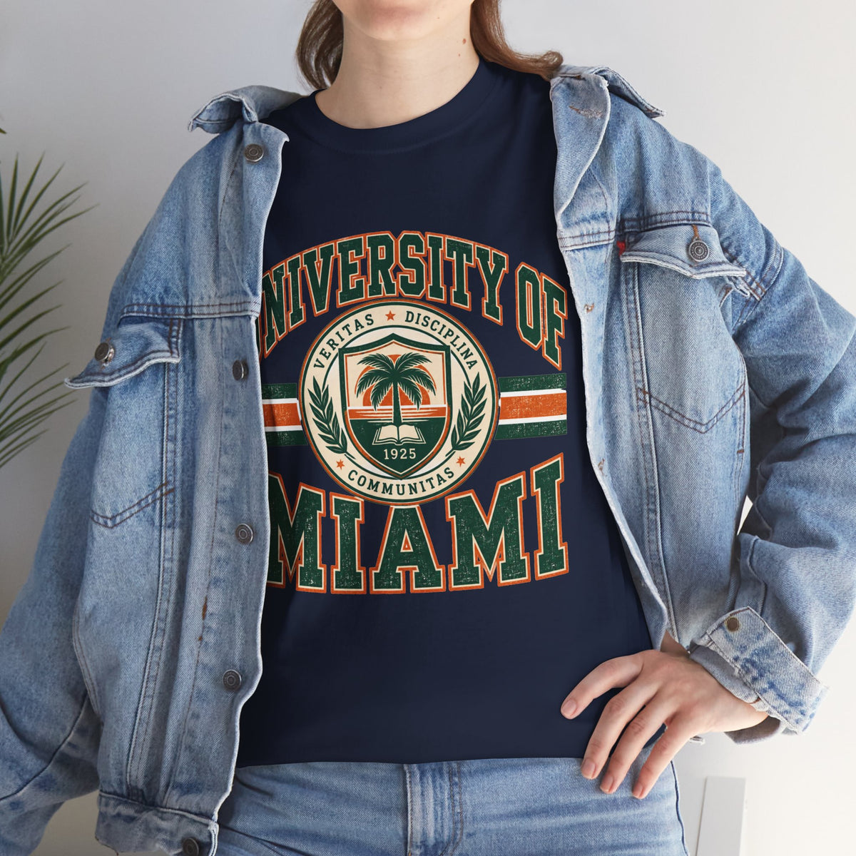 University of Miami Vintage Collegiate T-Shirt