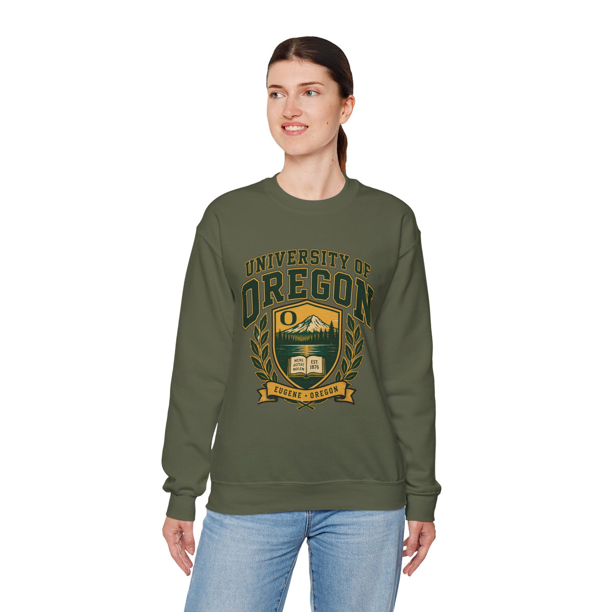 University of Oregon Crewneck Sweatshirt