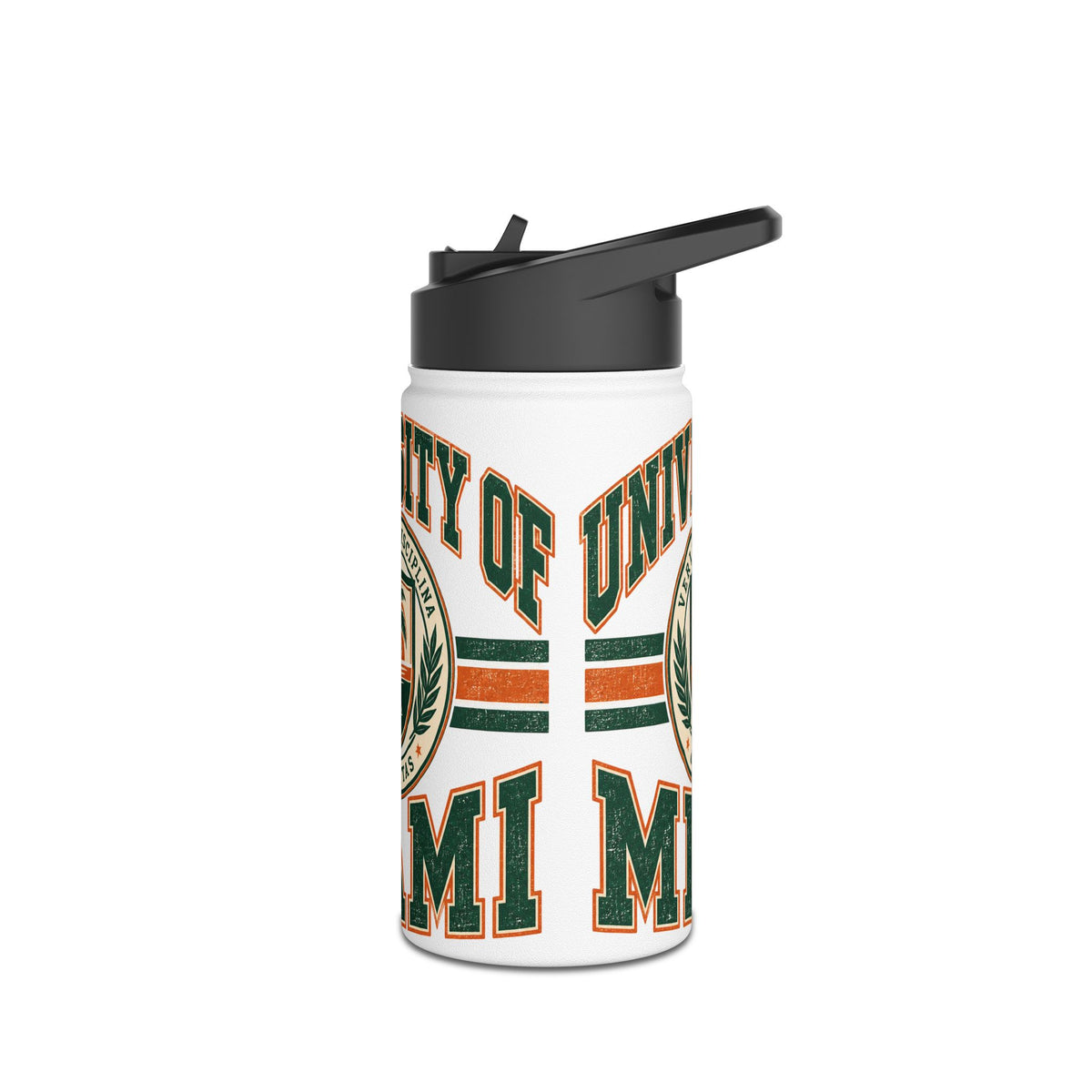 University of Miami Stainless Steel Water Bottle