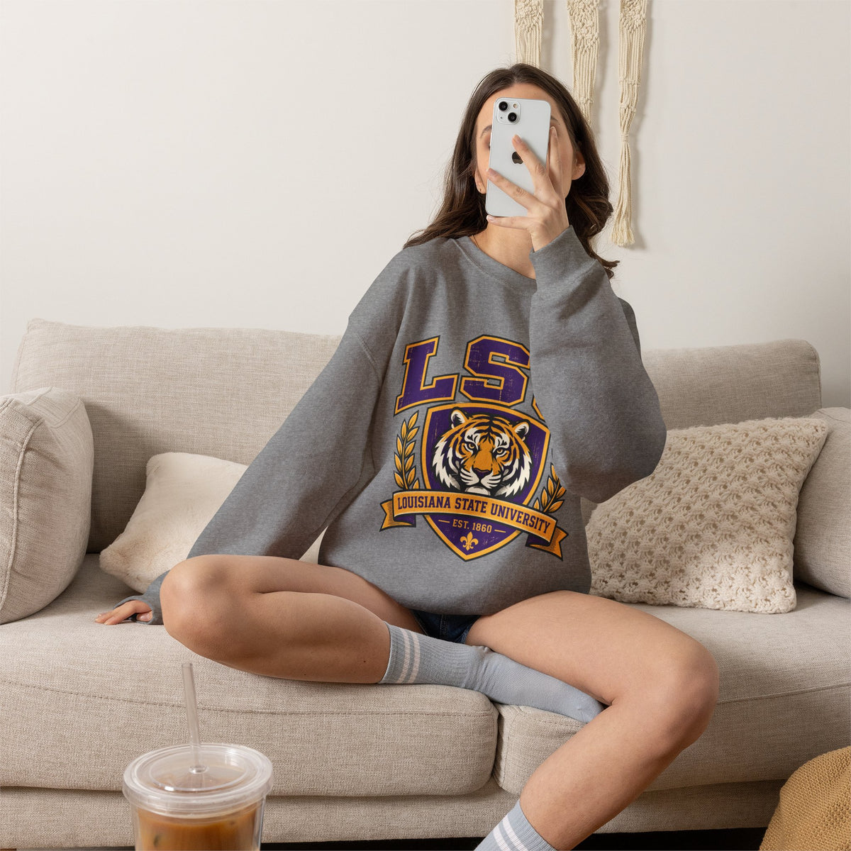 Louisiana State University Crewneck Sweatshirt