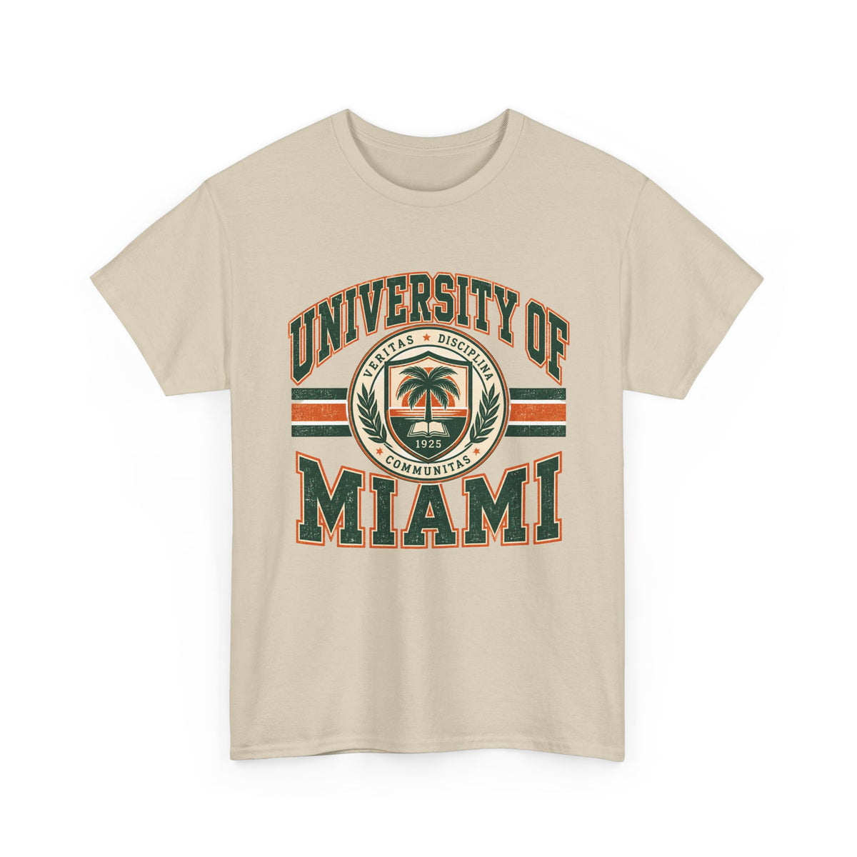 University of Miami Vintage Collegiate T-Shirt