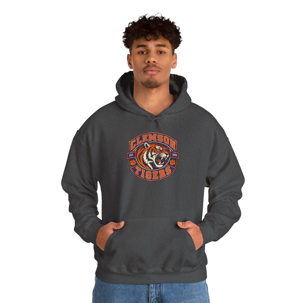 Clemson Tigers Football Logo Hoodie