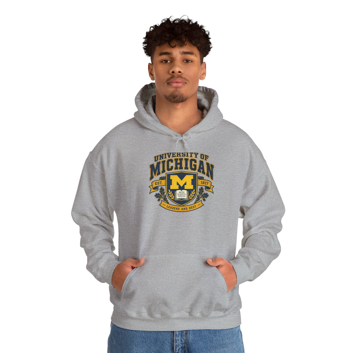 University of Michigan Wolverines Logo Hoodie