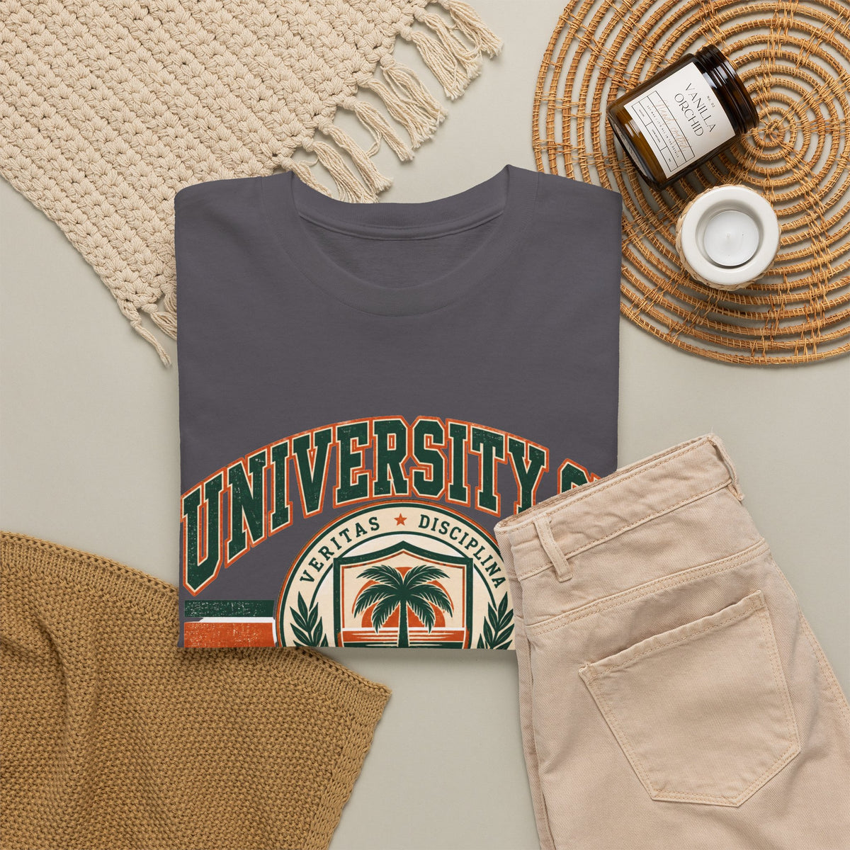 University of Miami Vintage Collegiate T-Shirt