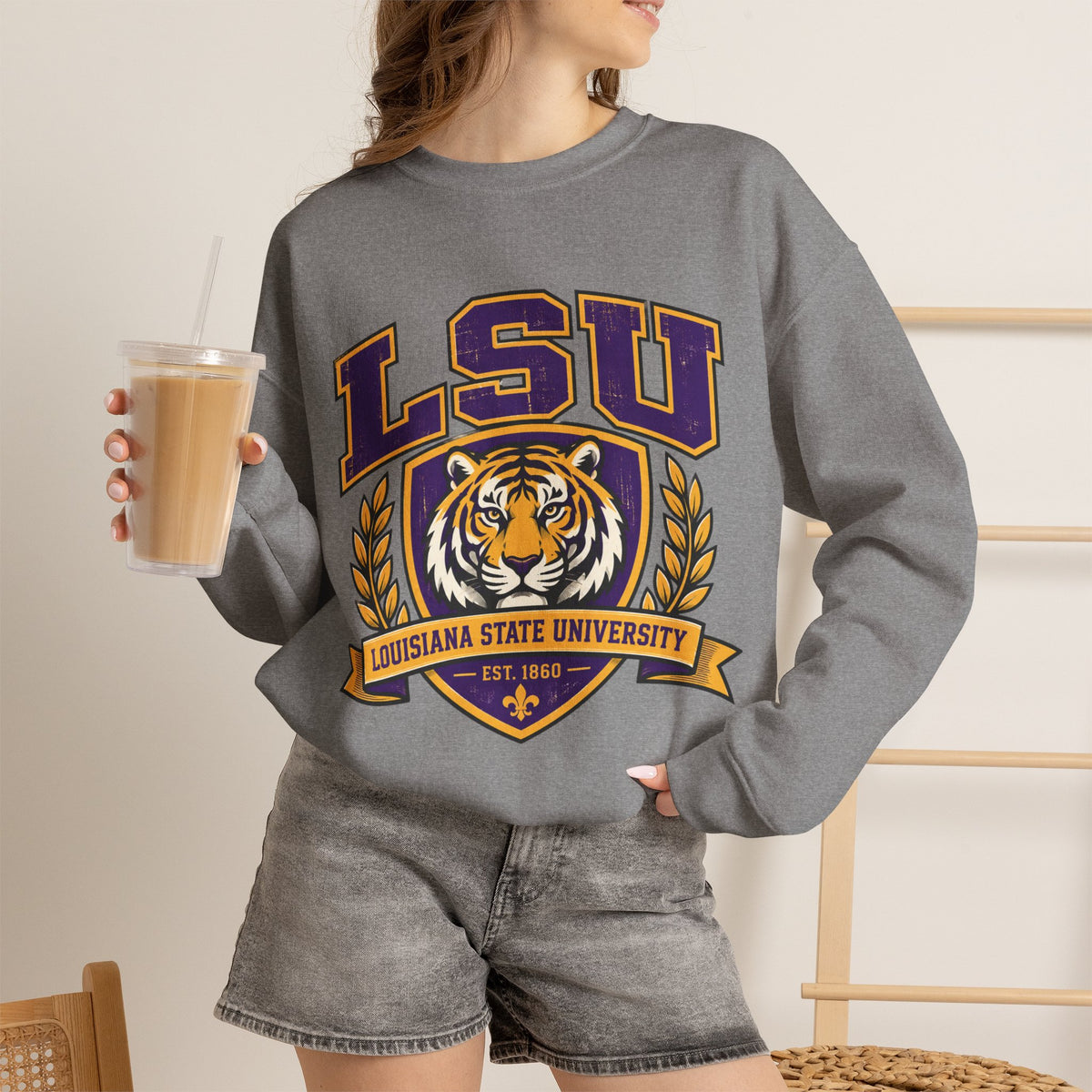 Louisiana State University Crewneck Sweatshirt