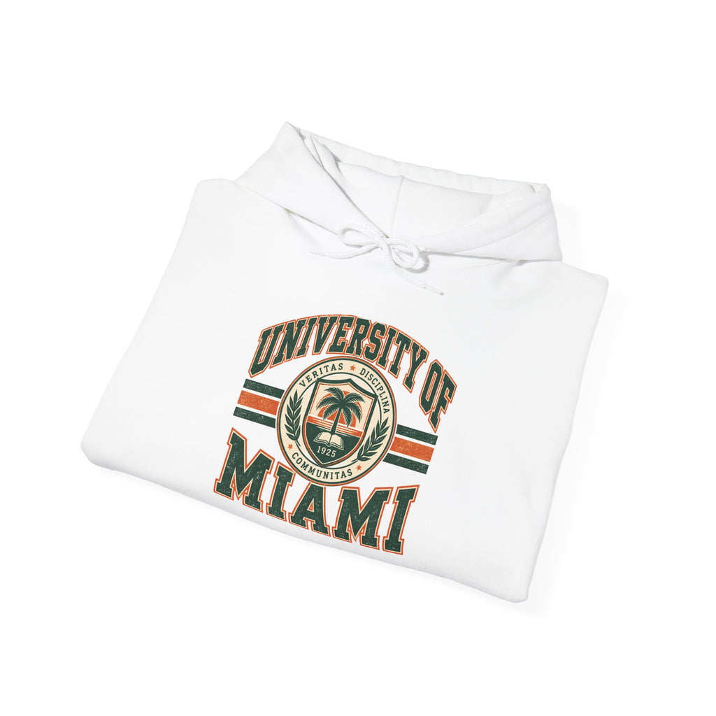 University of Miami College Logo Hoodie