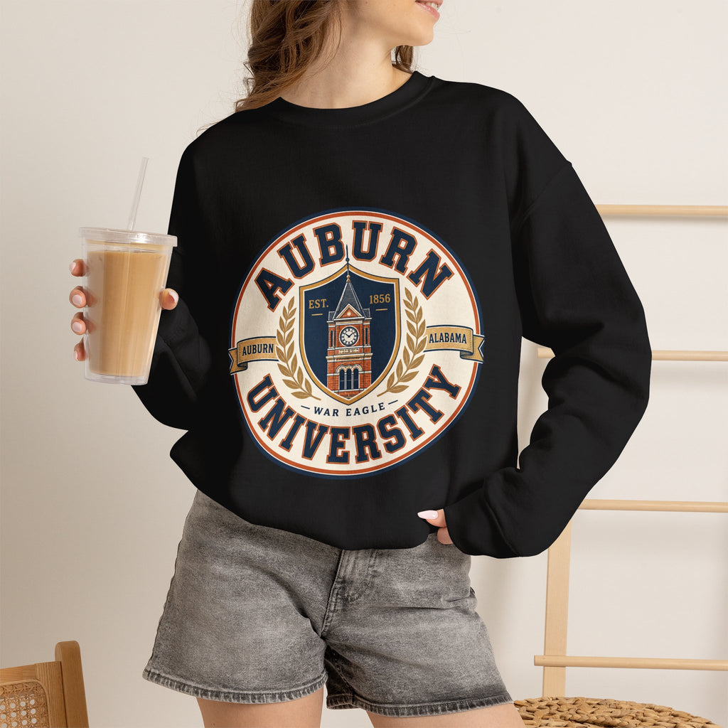 Auburn University Vintage Crest Crewneck Sweatshirt