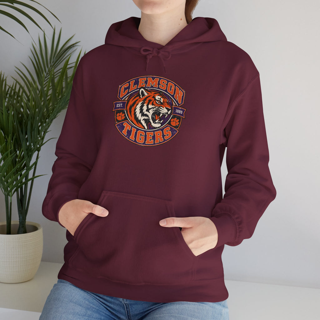 Clemson Tigers Football Logo Hoodie