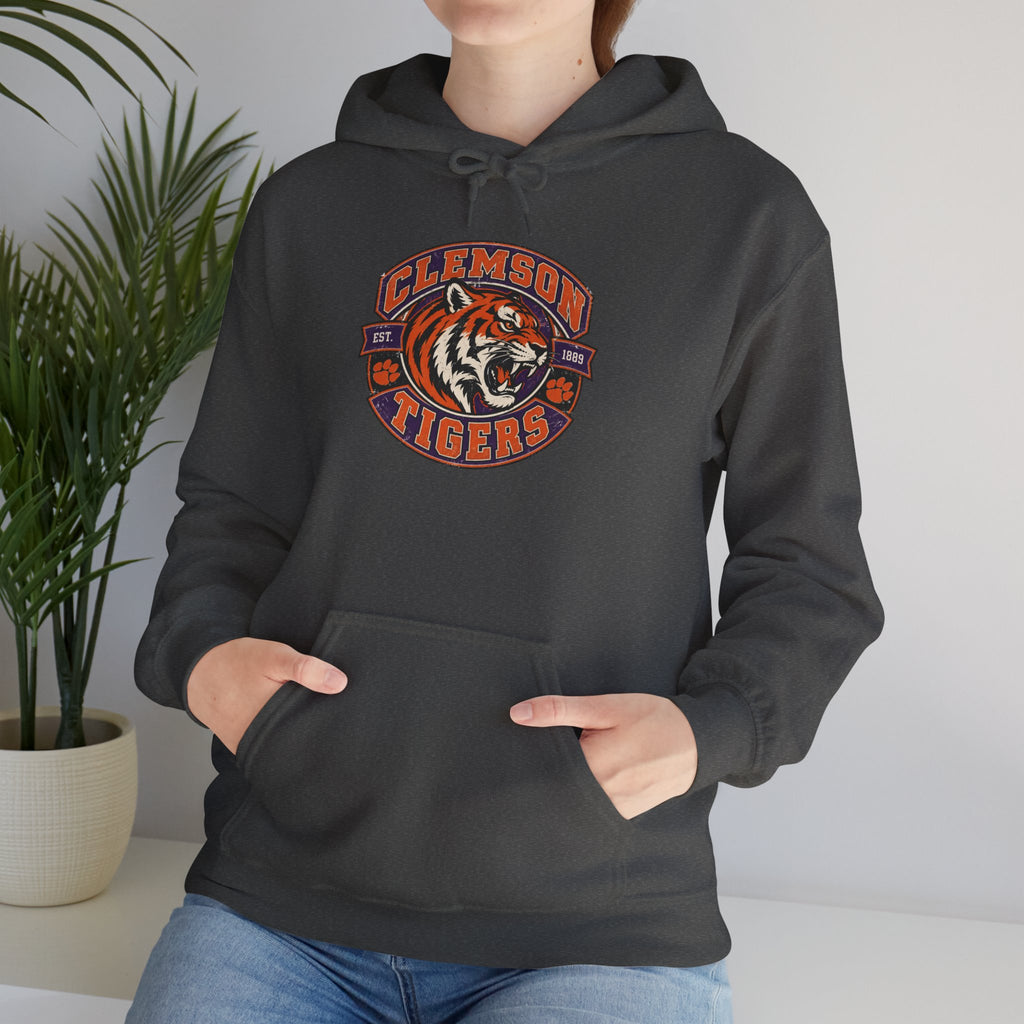 Clemson Tigers Football Logo Hoodie
