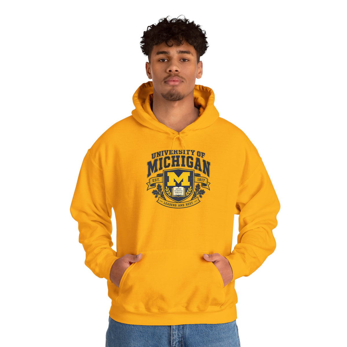 University of Michigan Wolverines Logo Hoodie