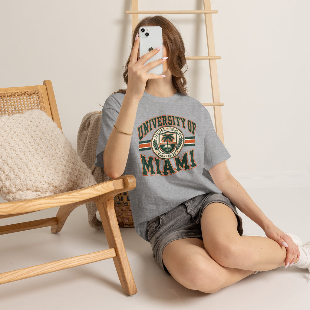 University of Miami Vintage Collegiate T-Shirt