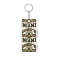 University of Miami Double-Sided Keychain