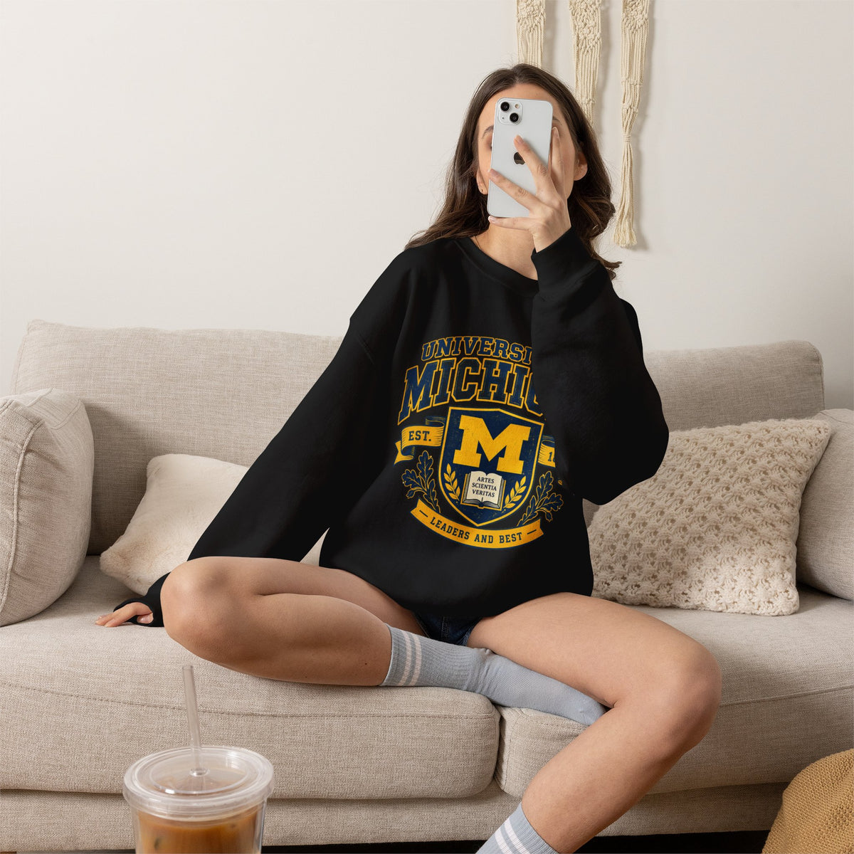 University of Michigan Crewneck Sweatshirt