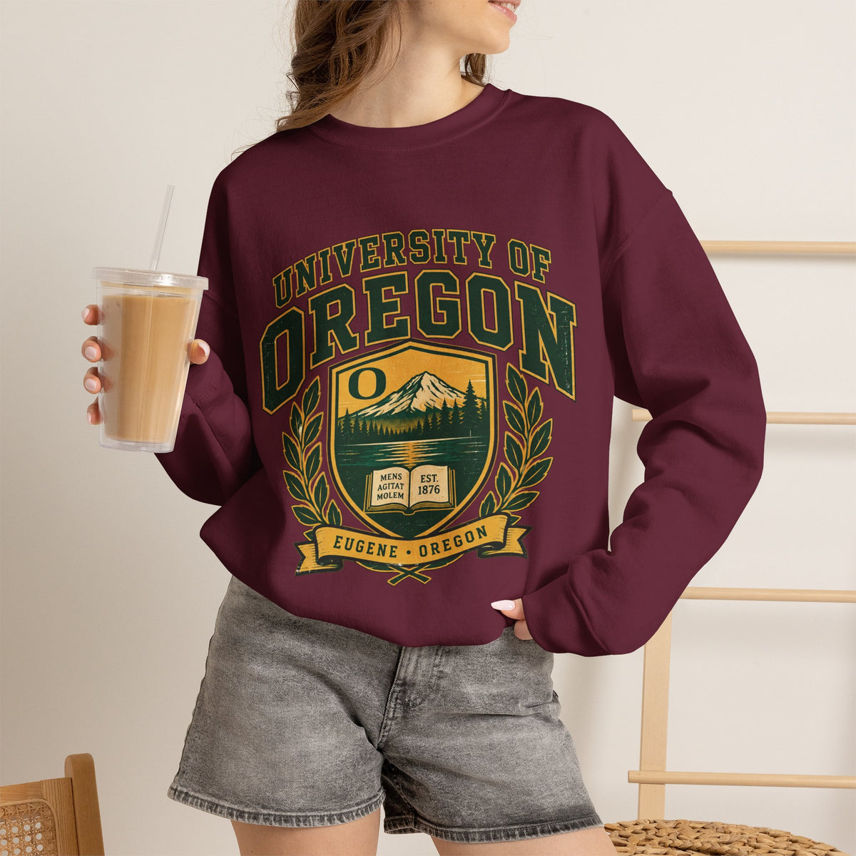 University of Oregon Crewneck Sweatshirt