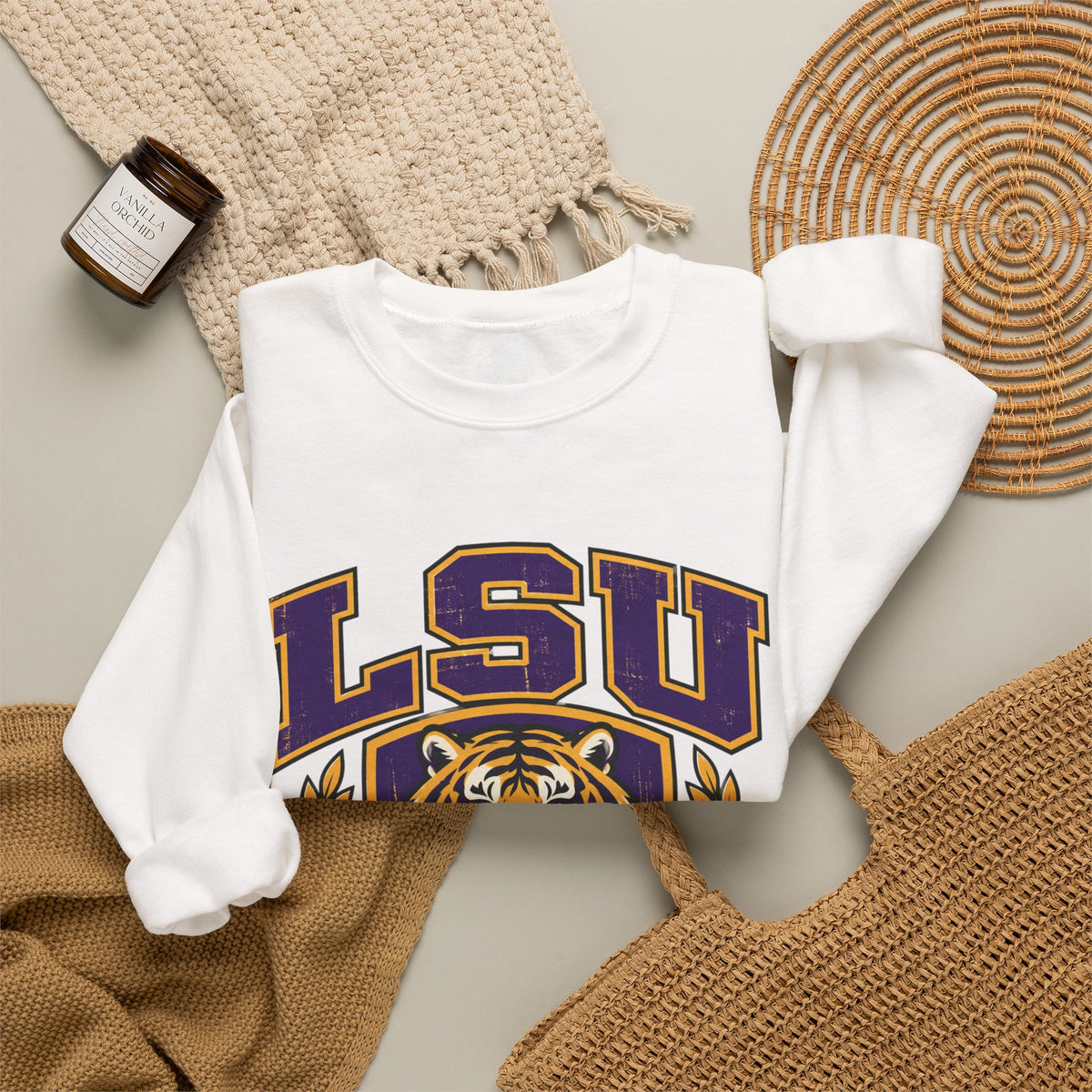 Louisiana State University Crewneck Sweatshirt